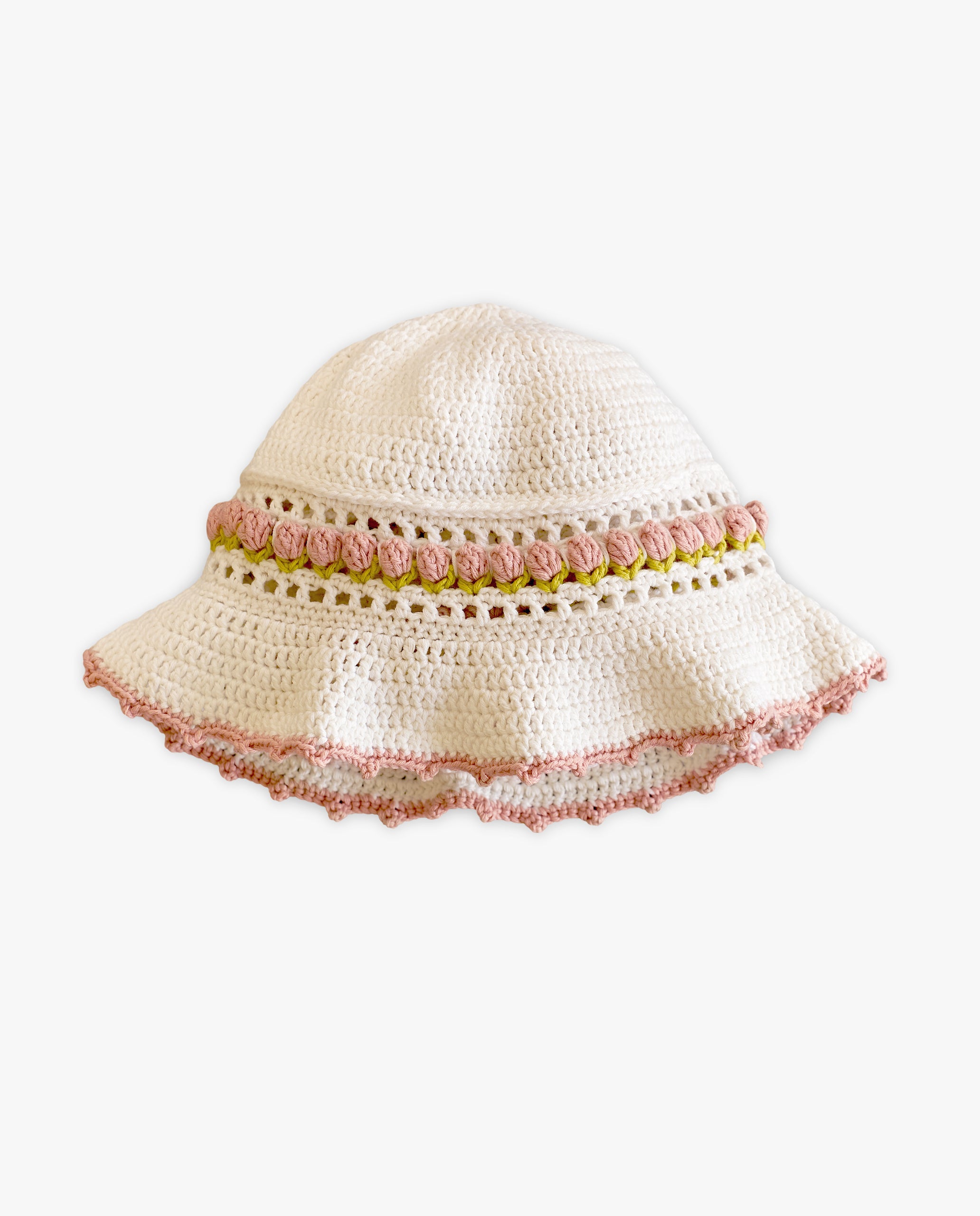 Tulips Hat | off white