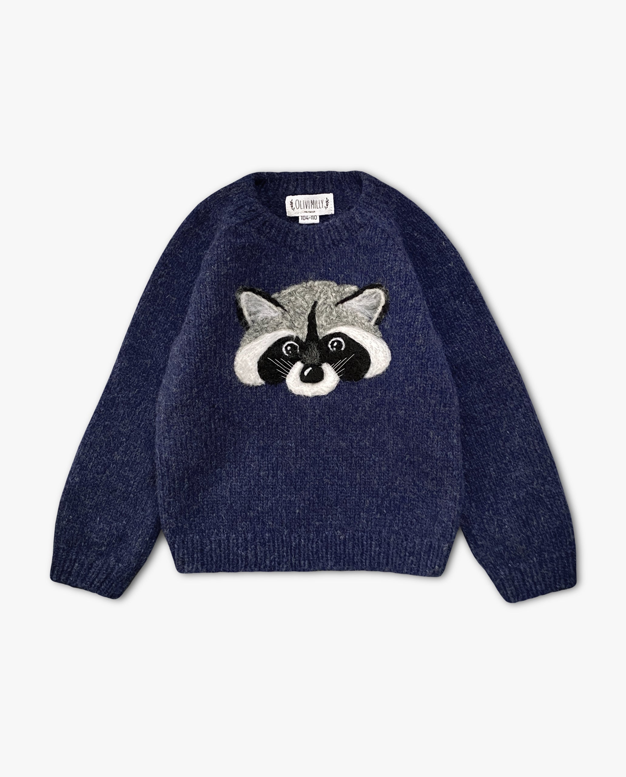 Raccoon jumper | Dark blue