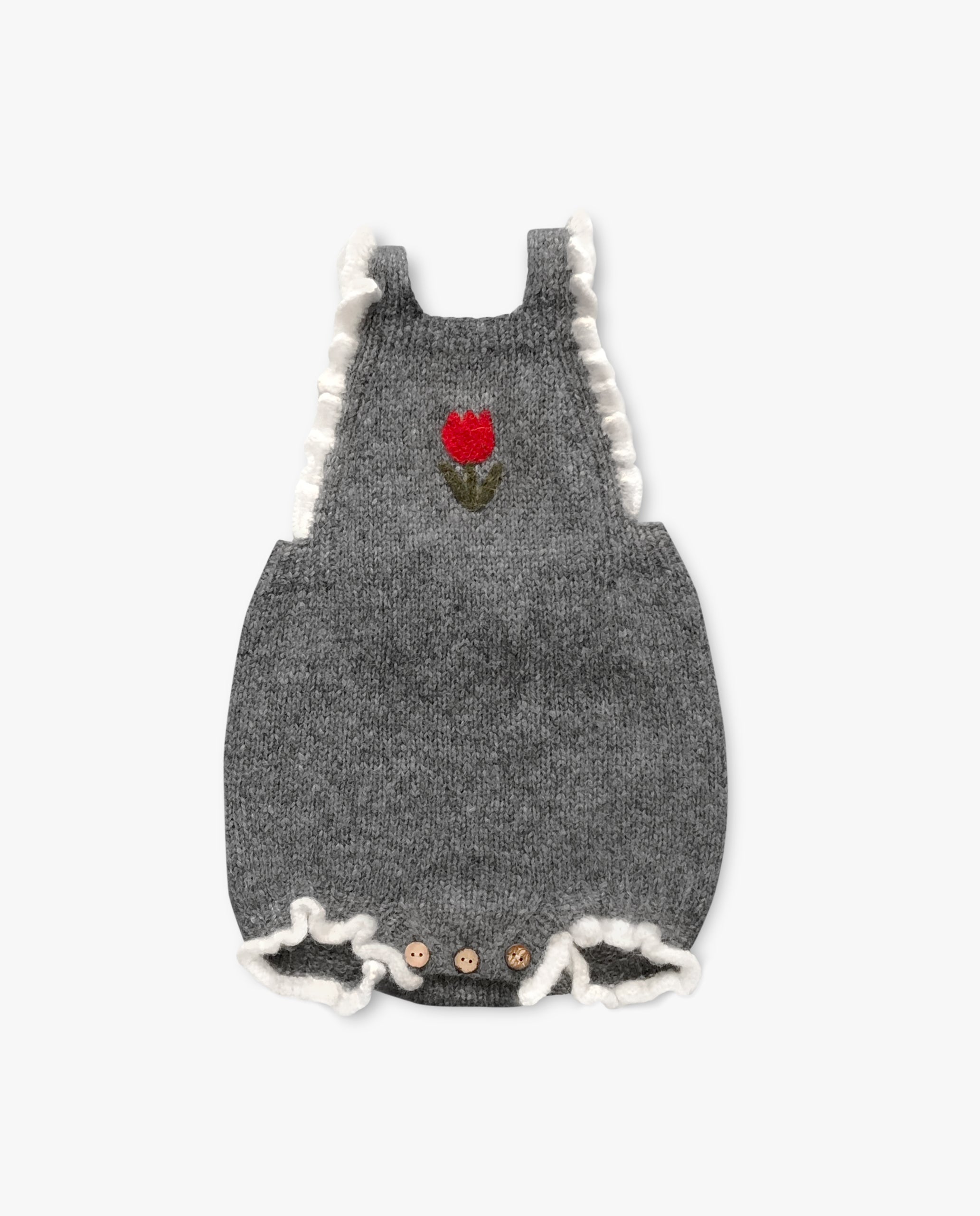 Tulips Newborn Set | Dark Grey | In Stock