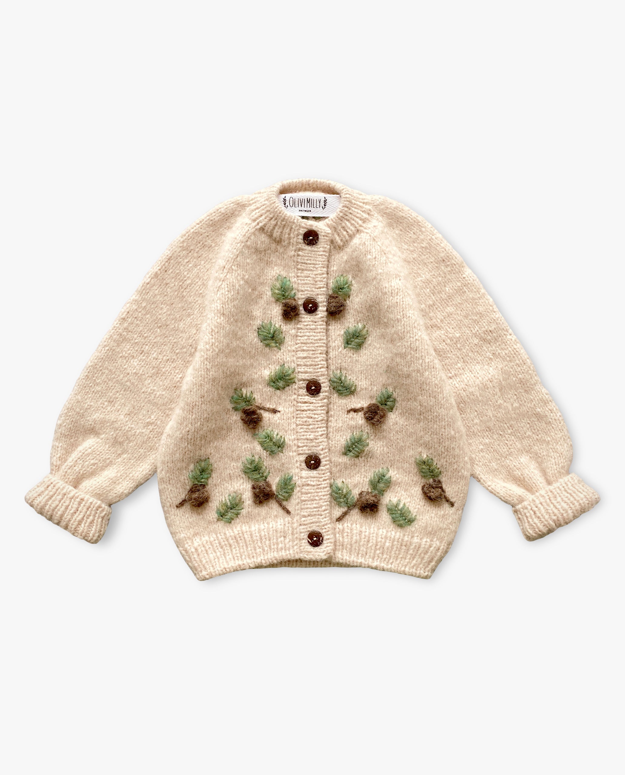Spruce cardigan | Wheat