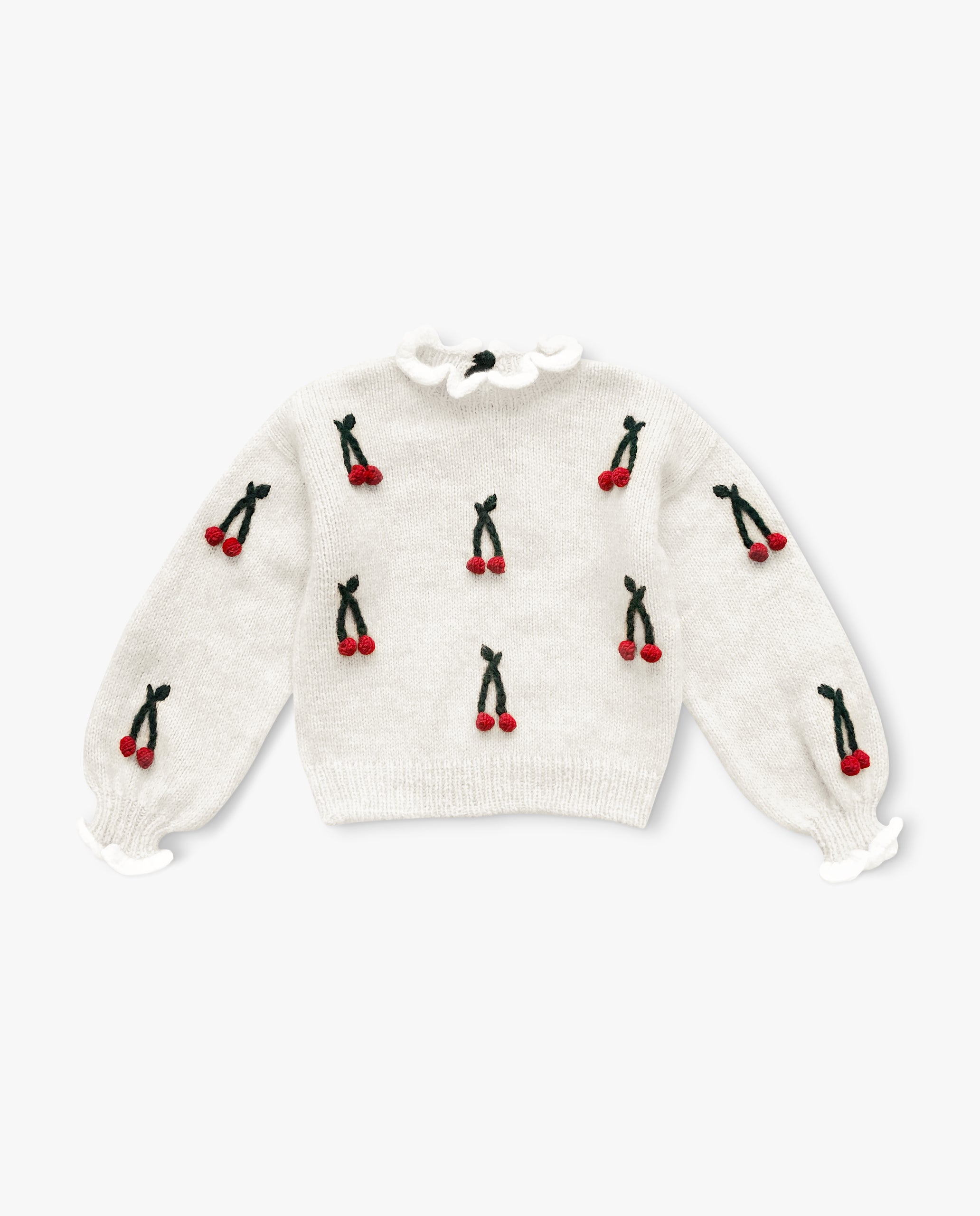 Cherries pullover | off white