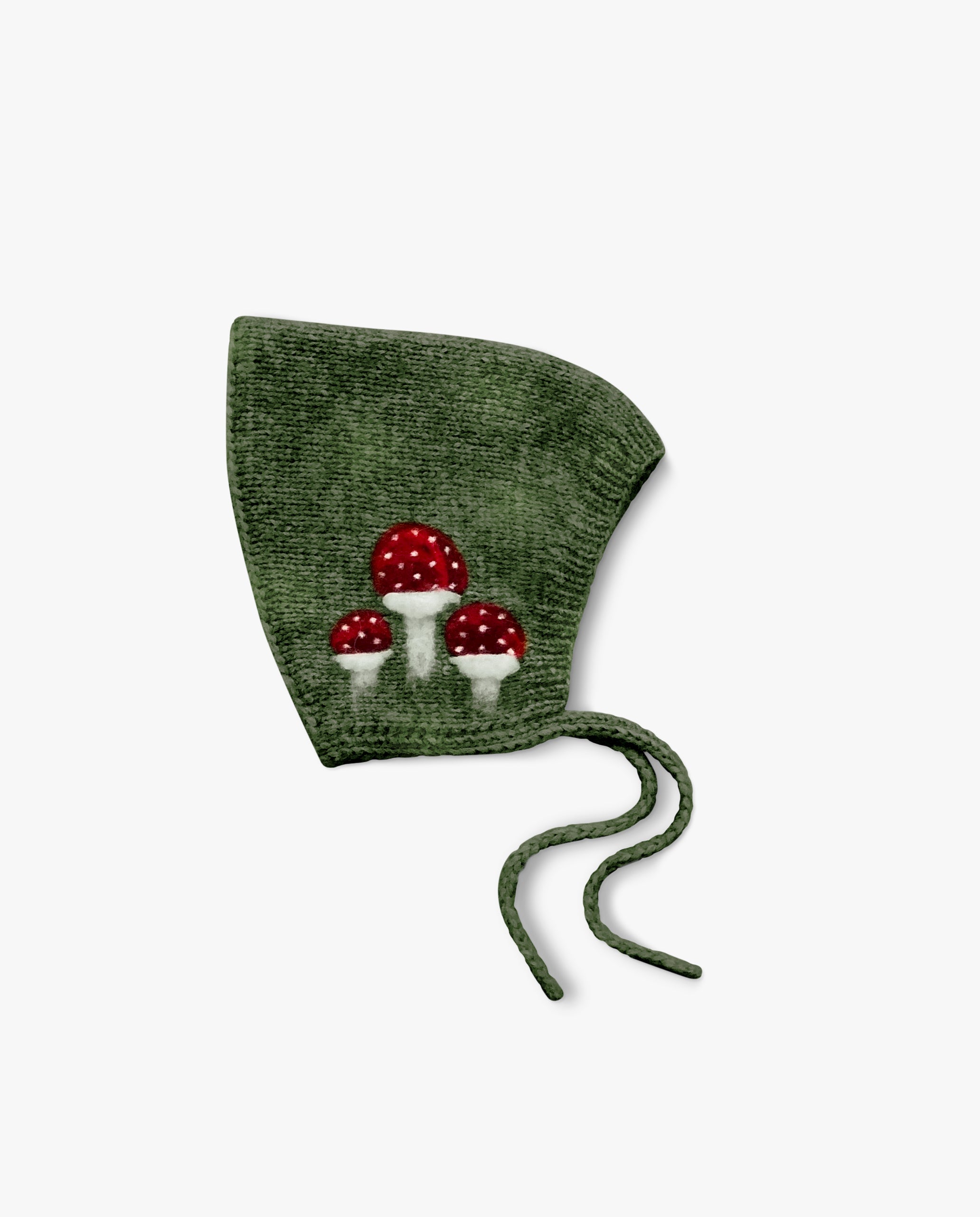 Mushrooms bonnet | Moss Green