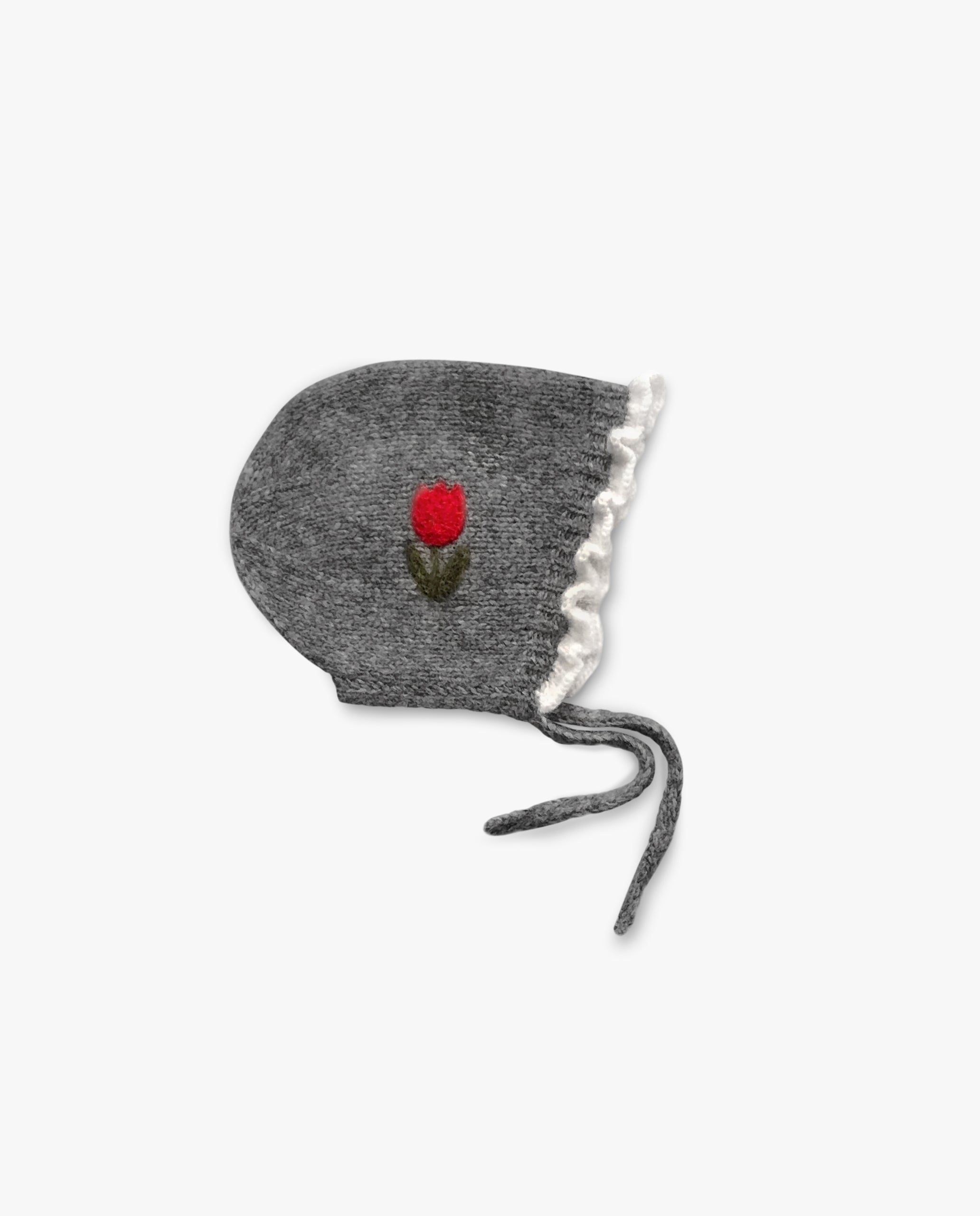 Tulips Bonnets | Dark Grey