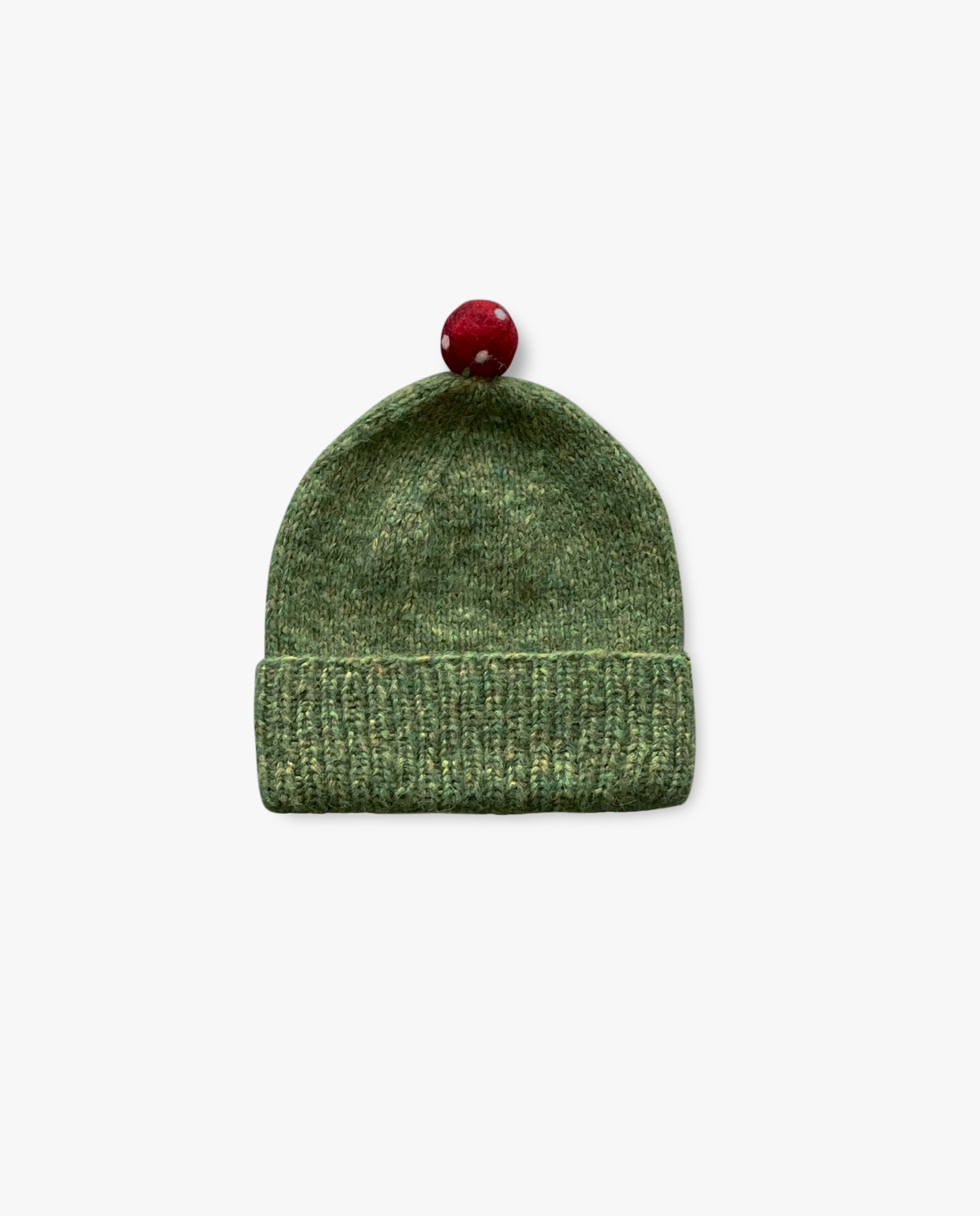 Mushrooms Hat | Moss Green