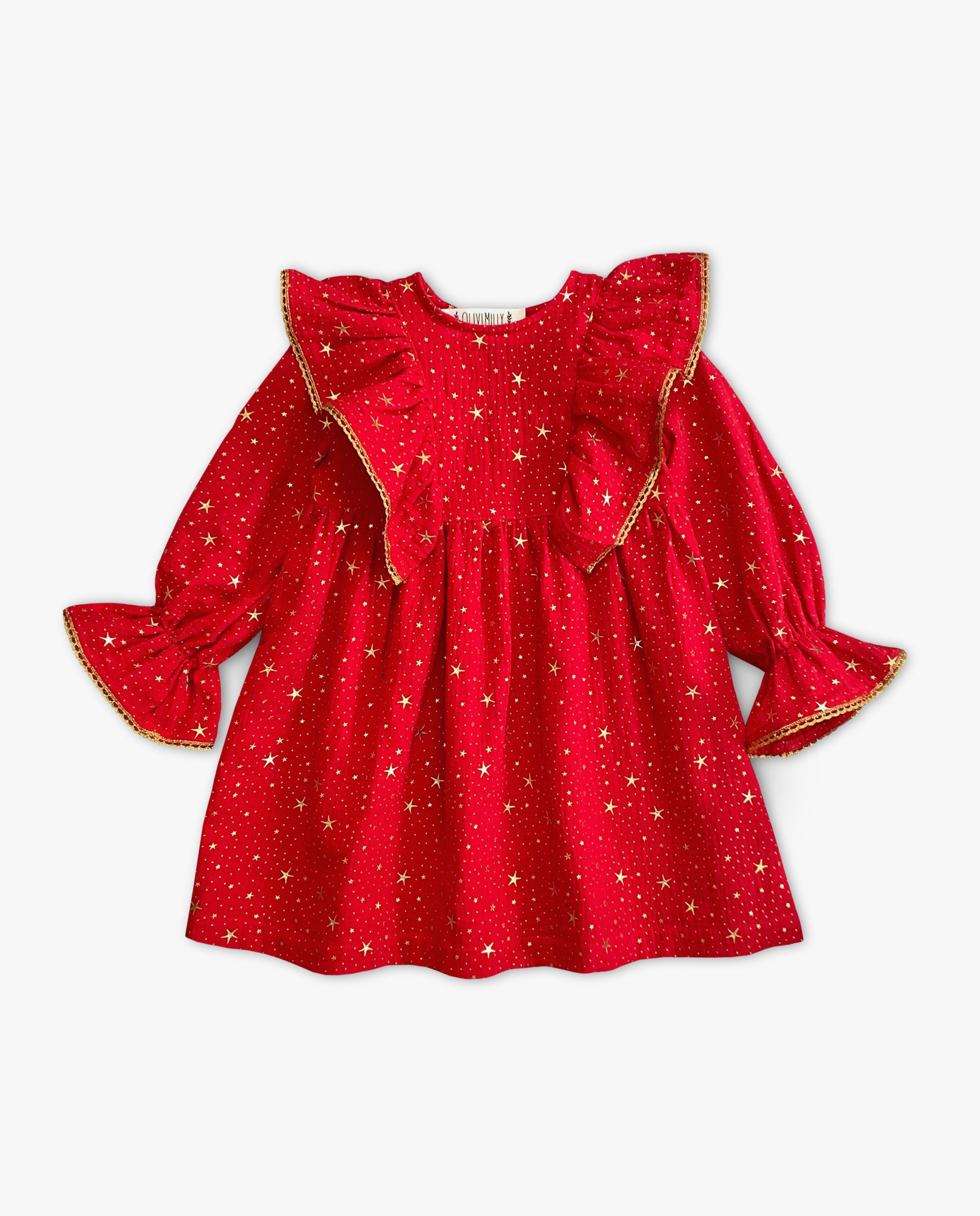 Stars Dress | Red