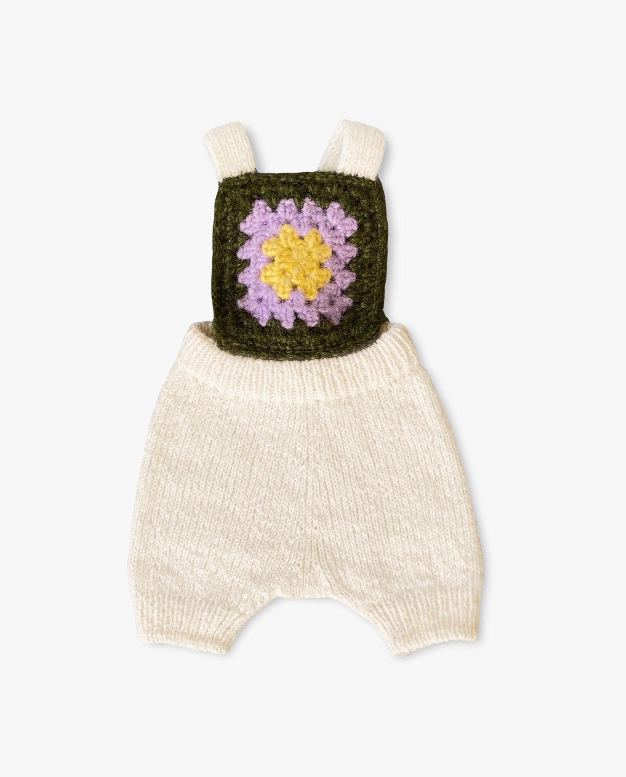 Violets Romper | Off White