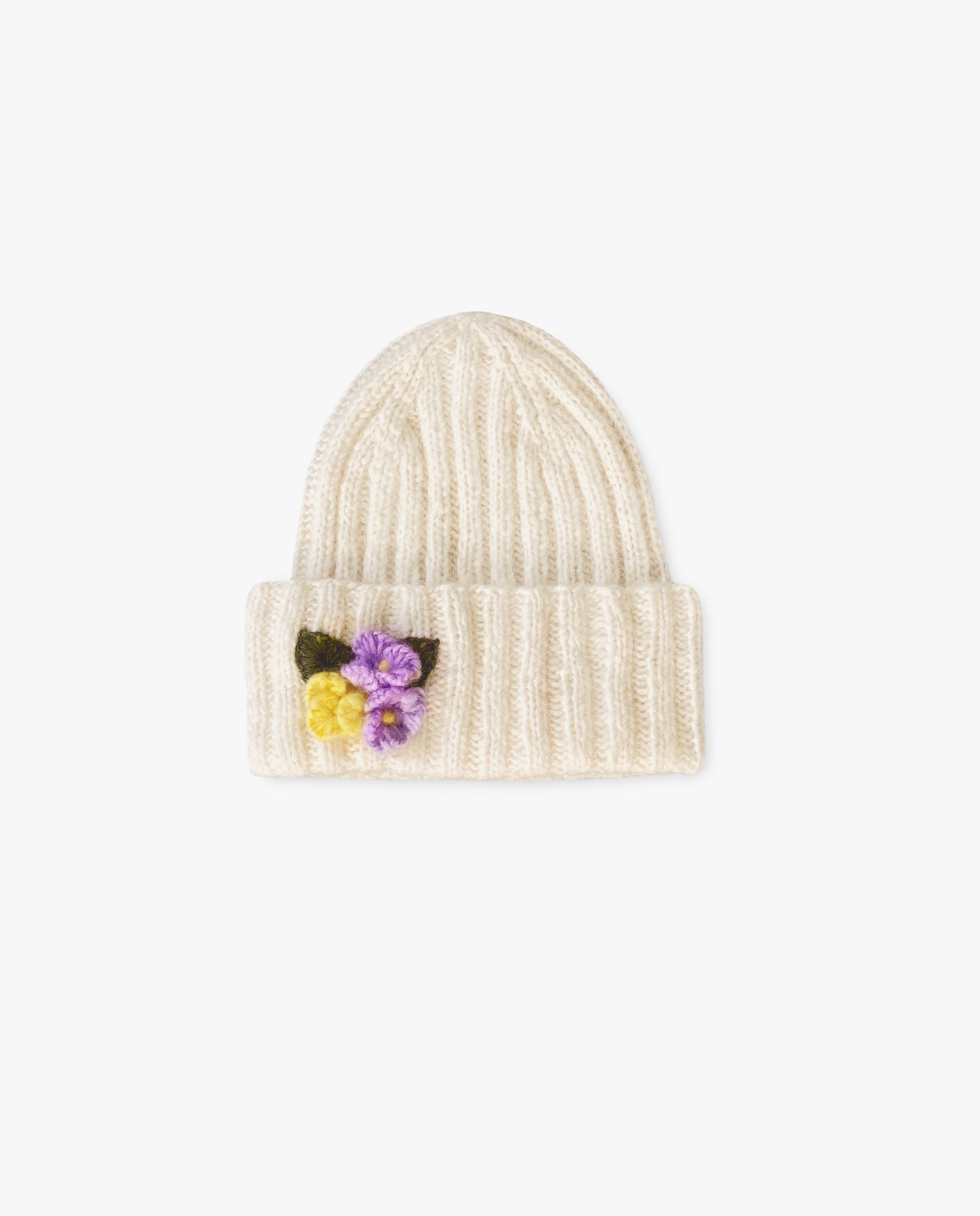 Adult Violets Hat | Off White