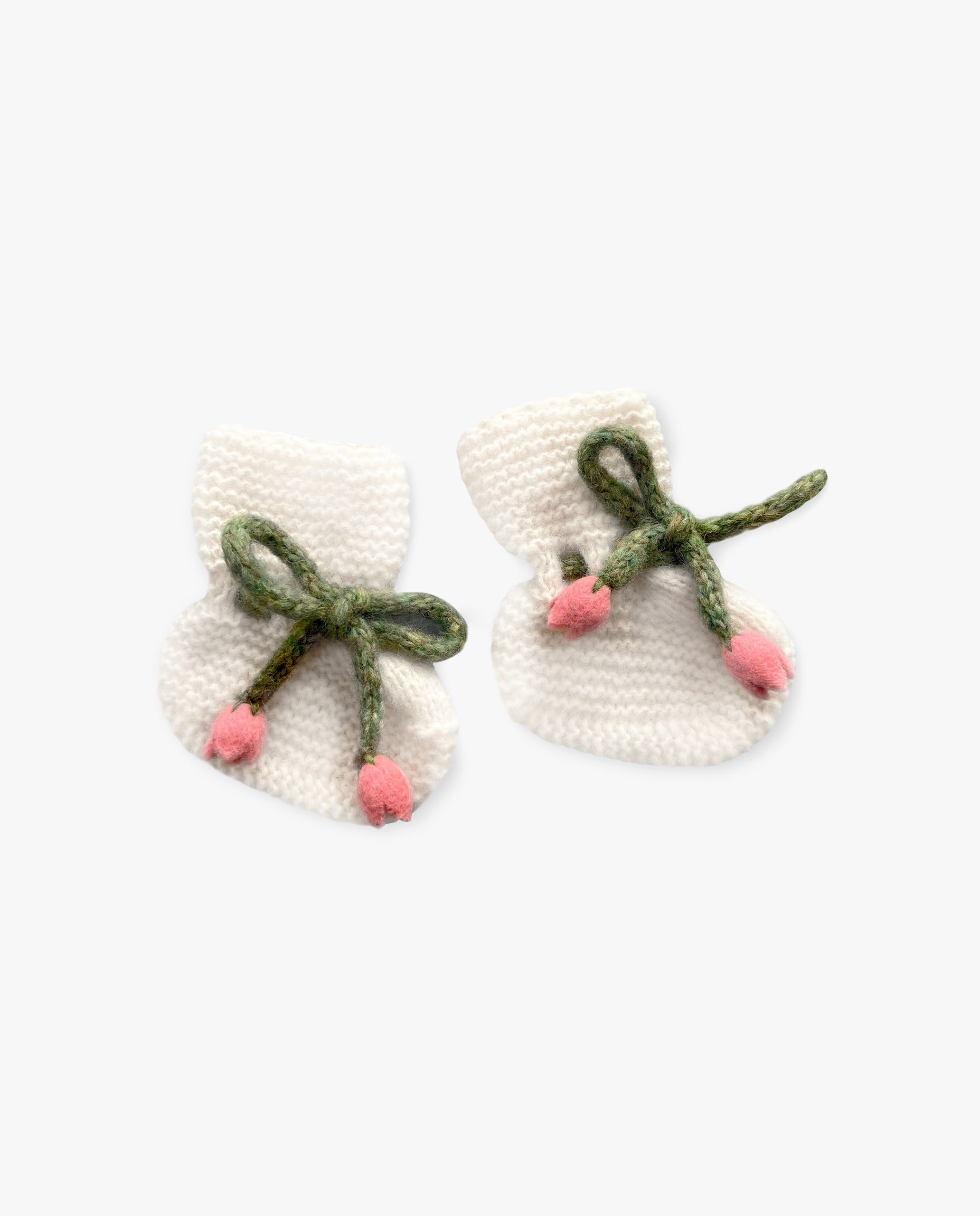Tulips Booties | Off white