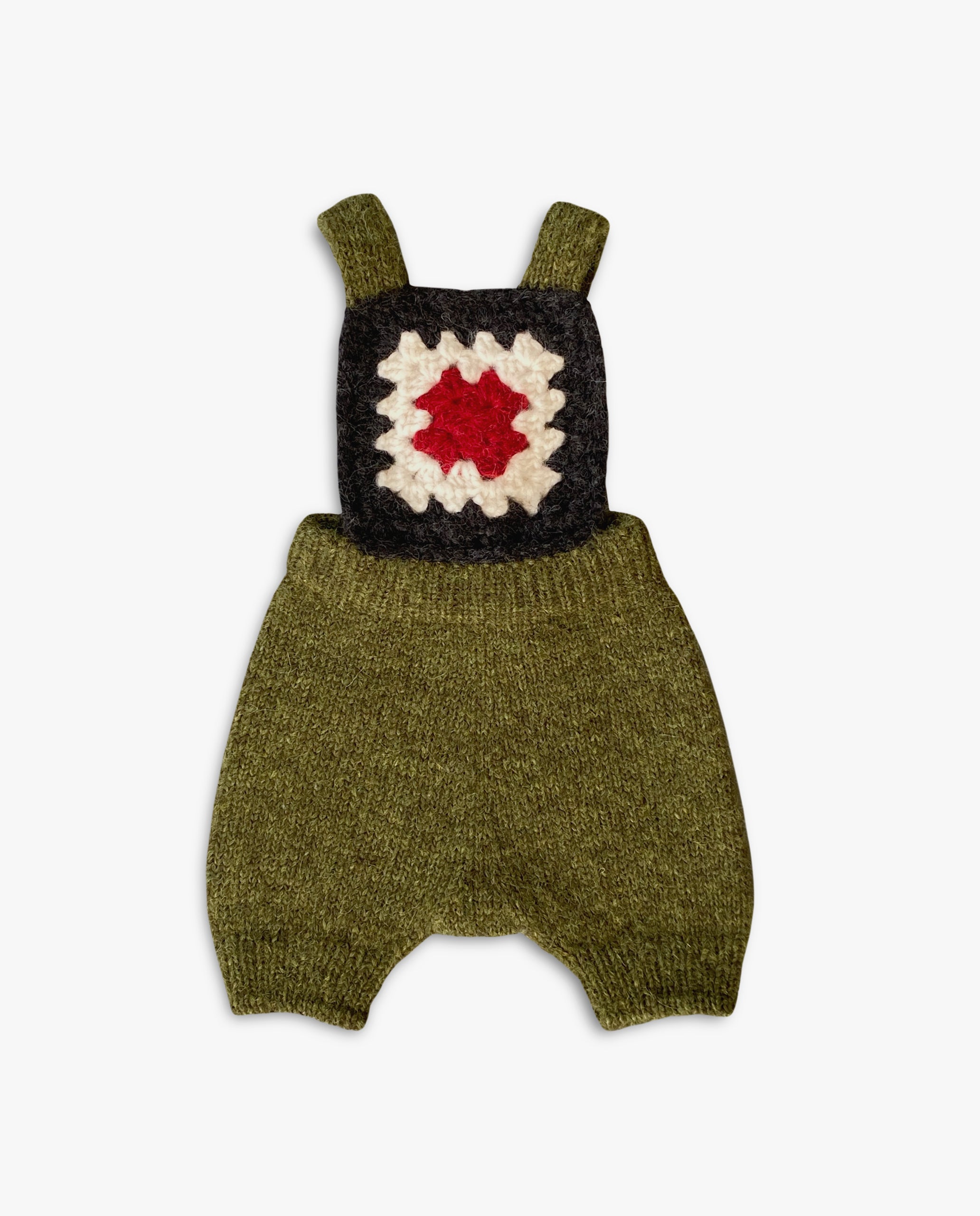 Wonderland Romper |forest| in stock (6-9m)