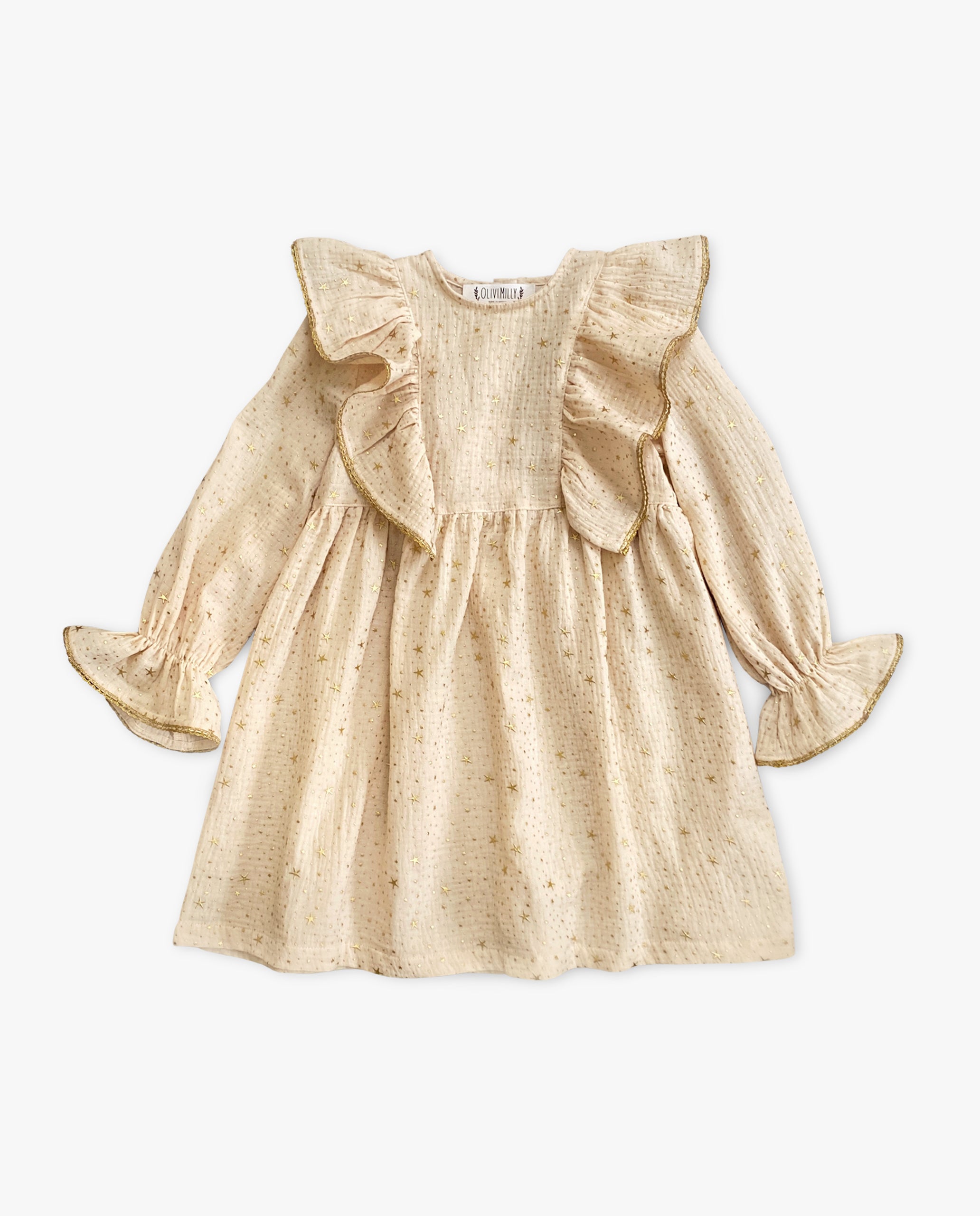 Stars Dress | Beige