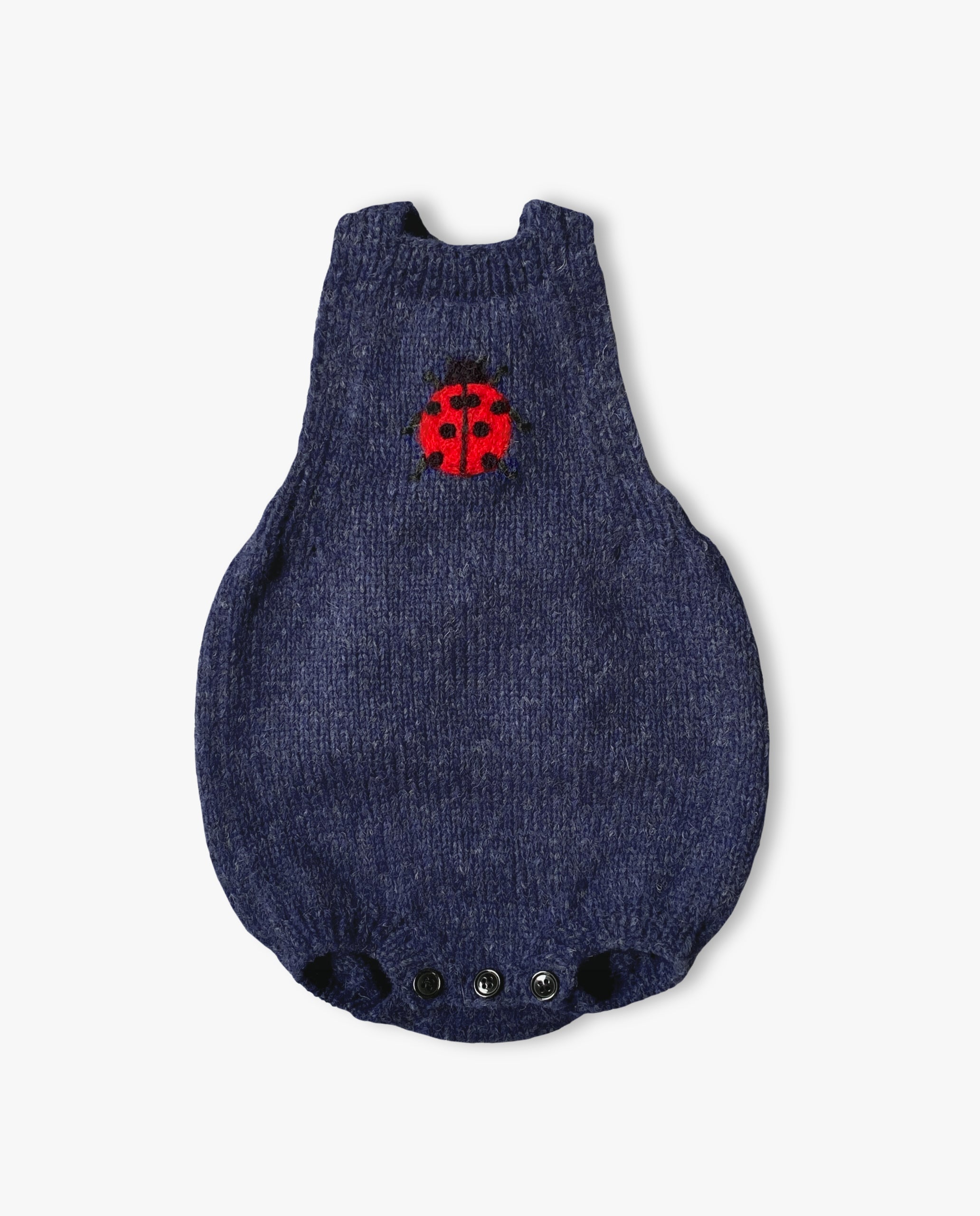 Ladybug romper |dark blue| in stock (18-24m)