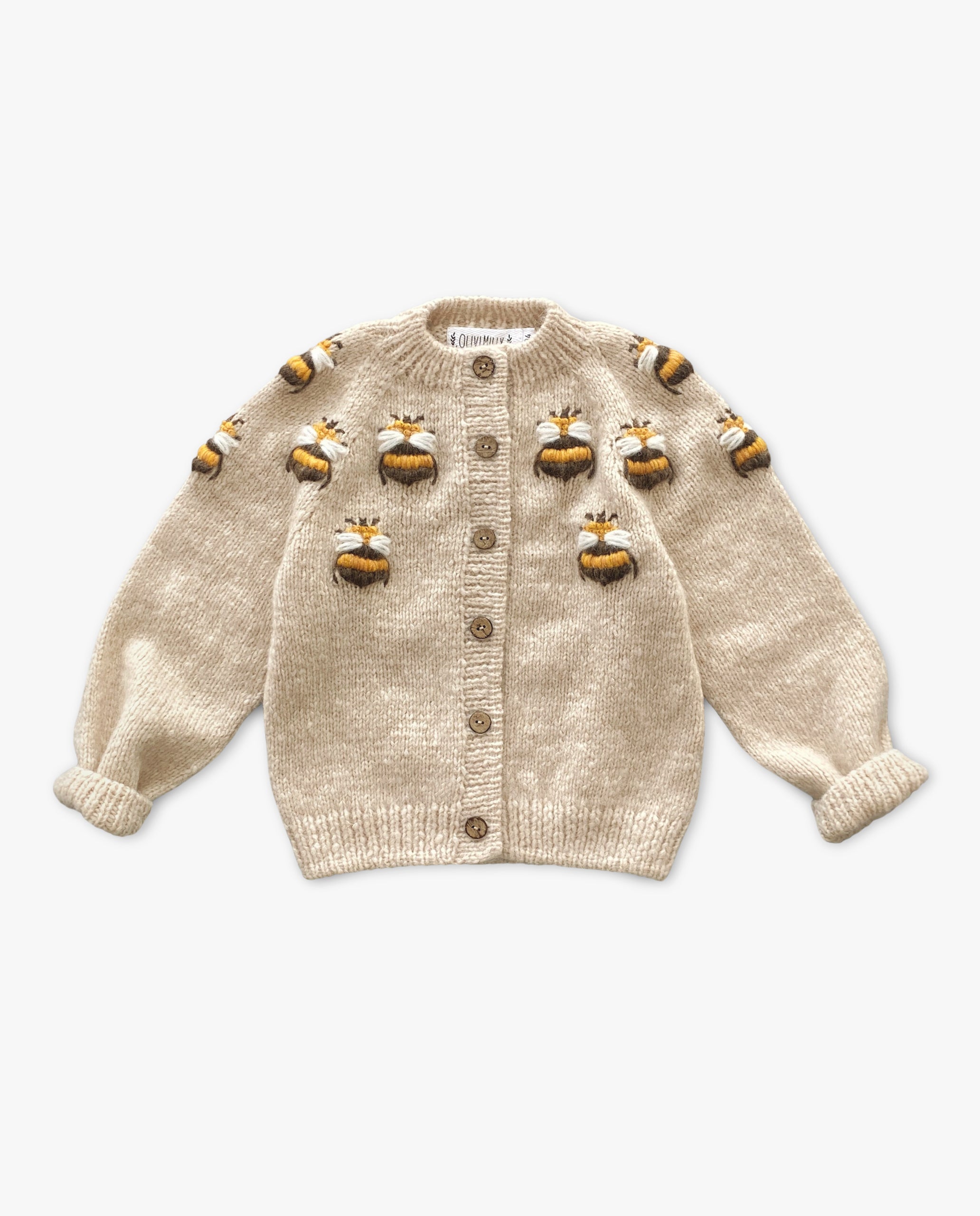 Wheat Maglione Cardigan Bimbo In Cotone Biologico: 100% Organico, Bottoni Davanti, Righe Sul Petto, Vestibilità Normale
