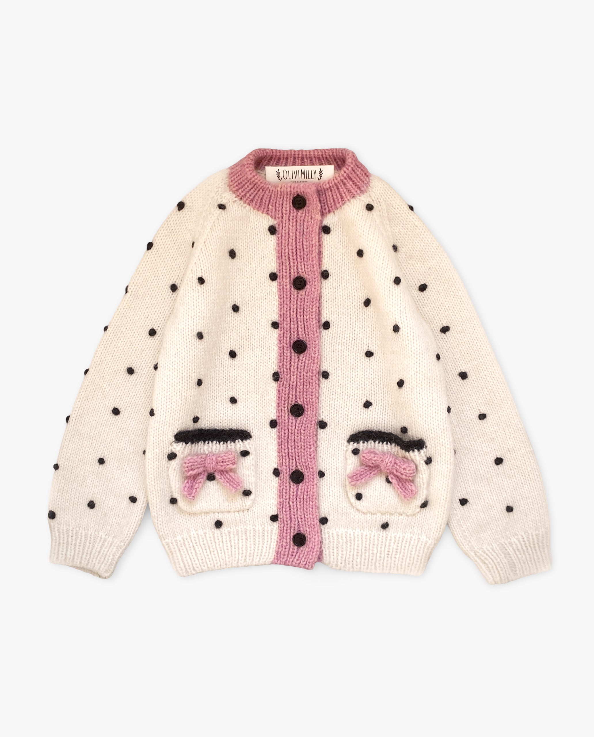 Amelia cardigan | powder pink