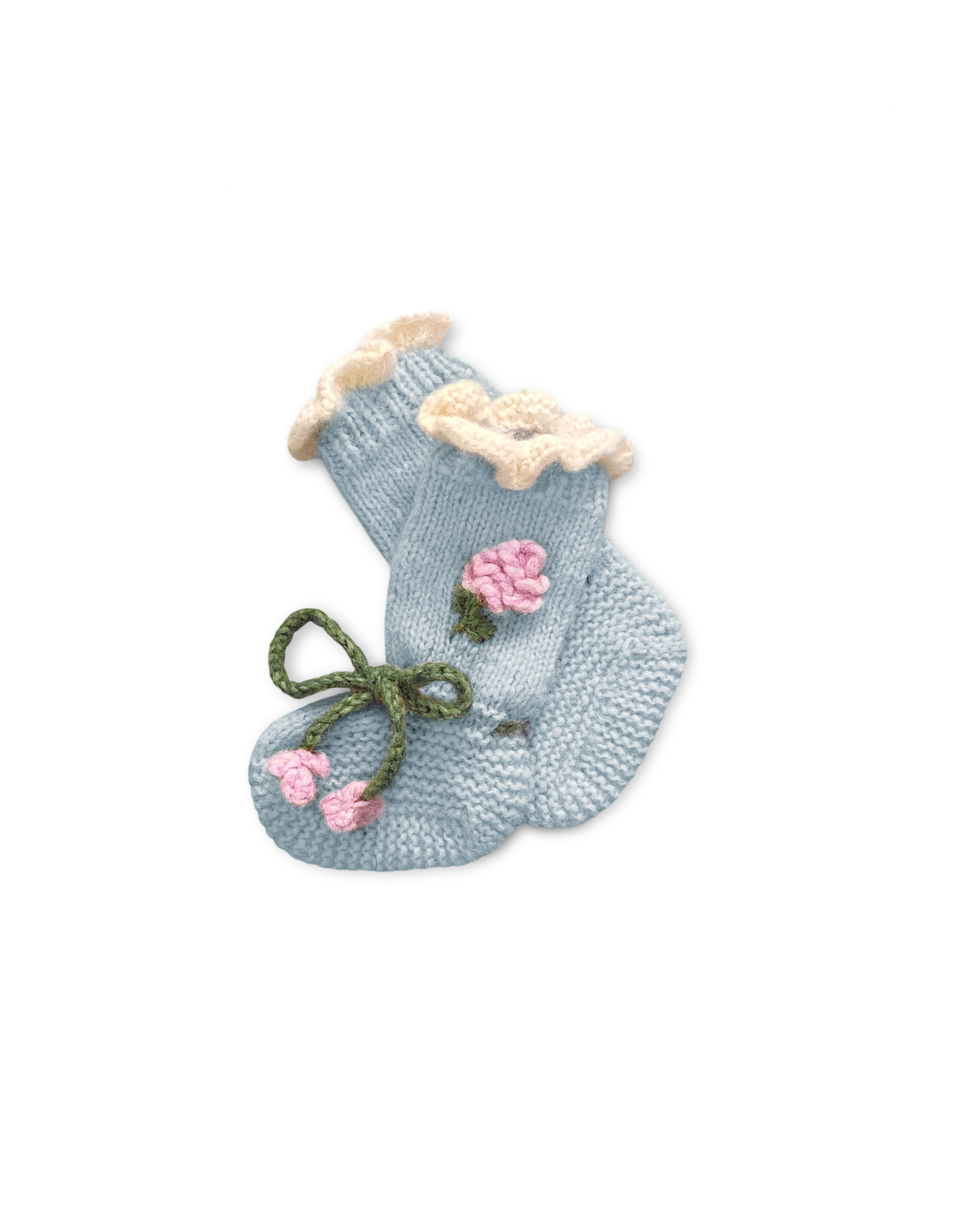 Roses Newborn Set | Blue