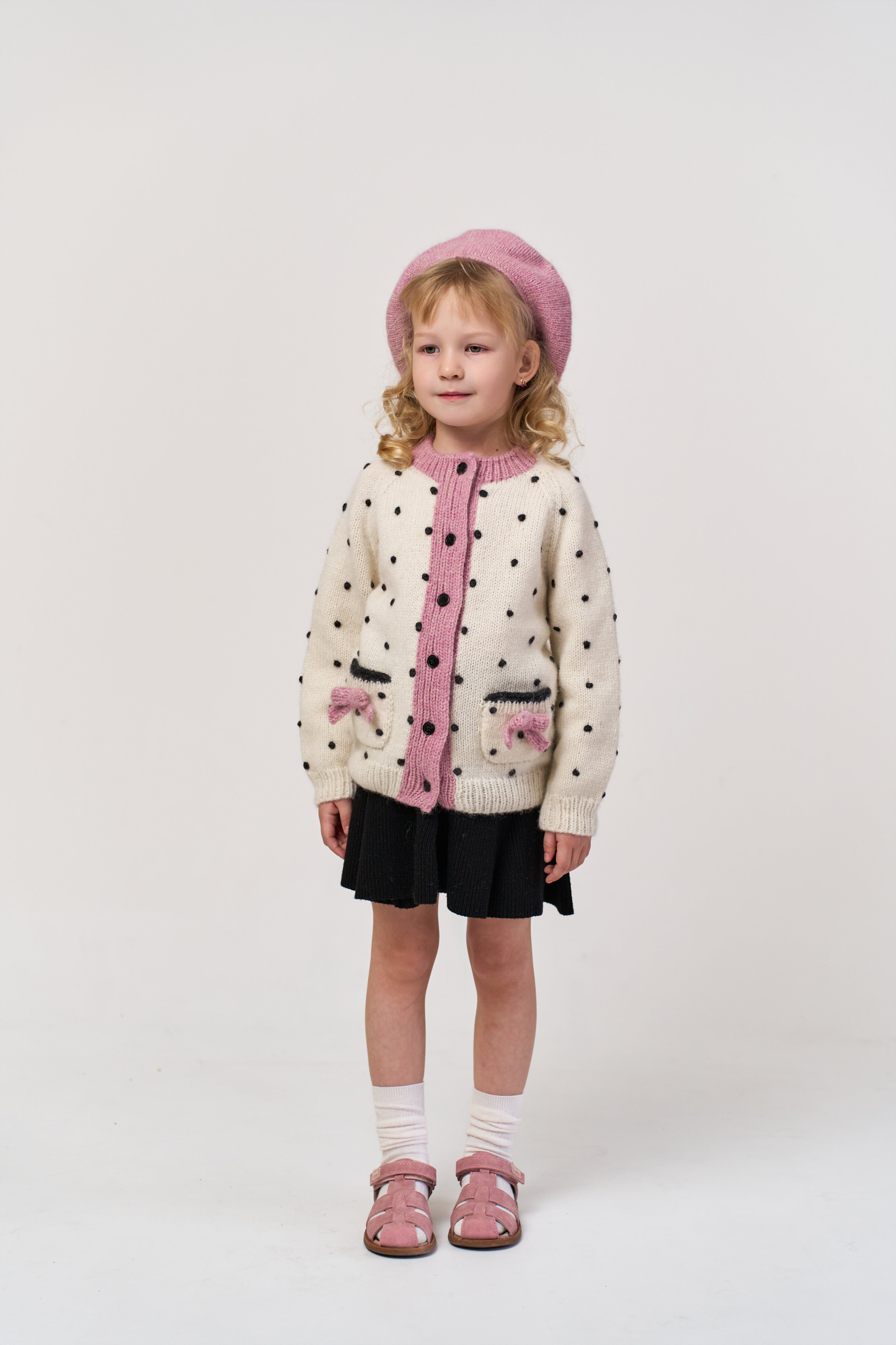 Amelia cardigan | powder pink