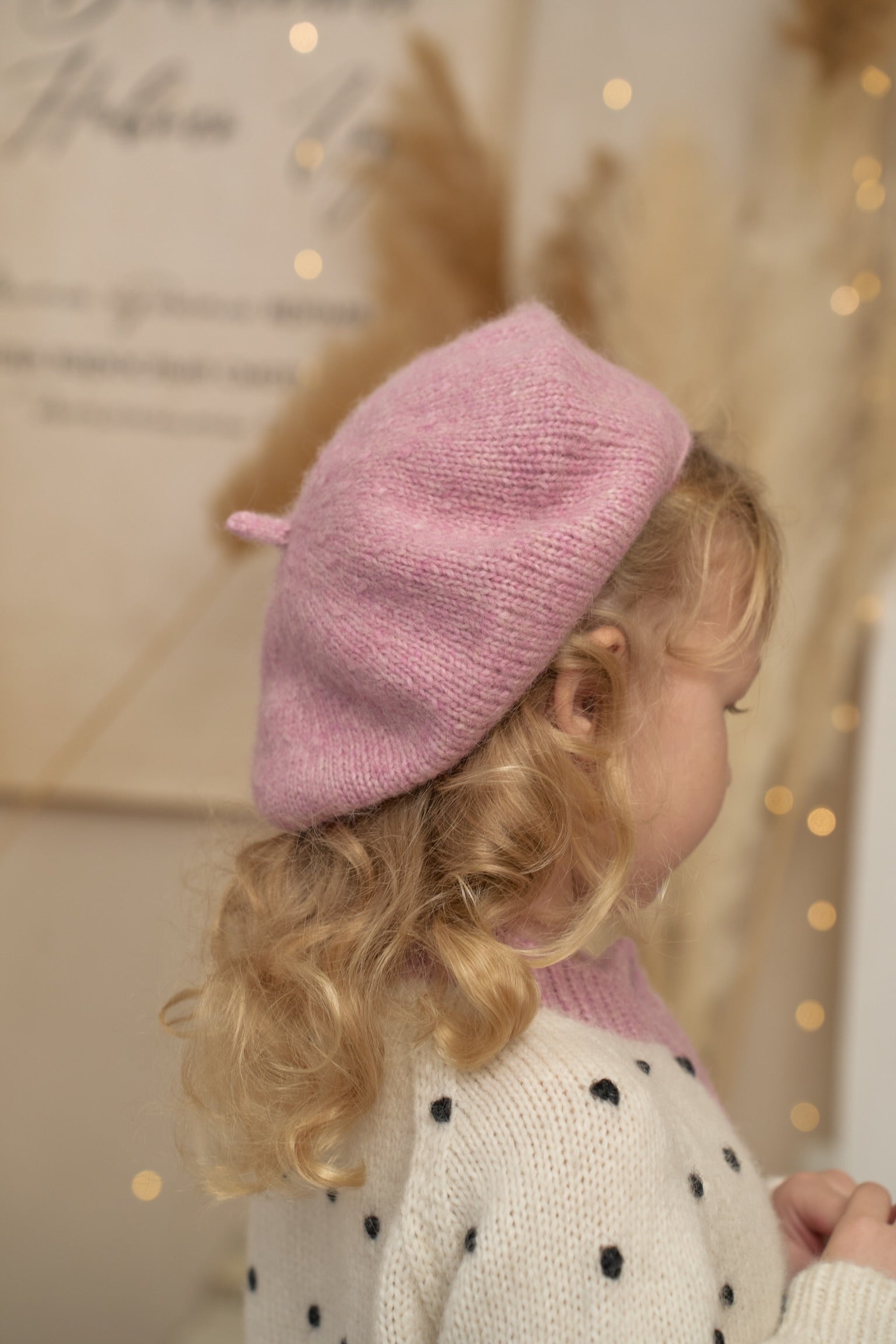 Beret | Powder Pink
