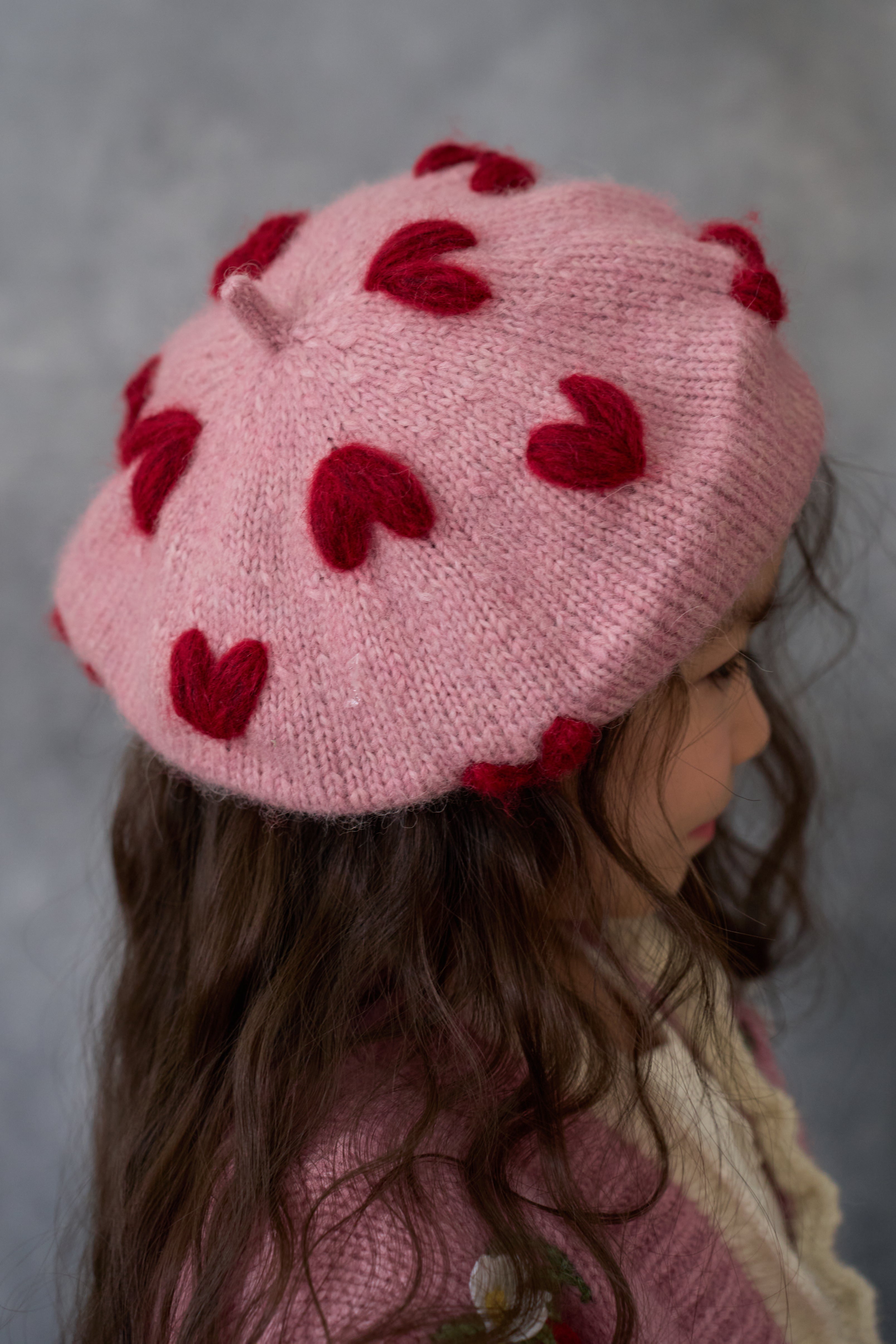 Sweetheart Beret | Powder Pink