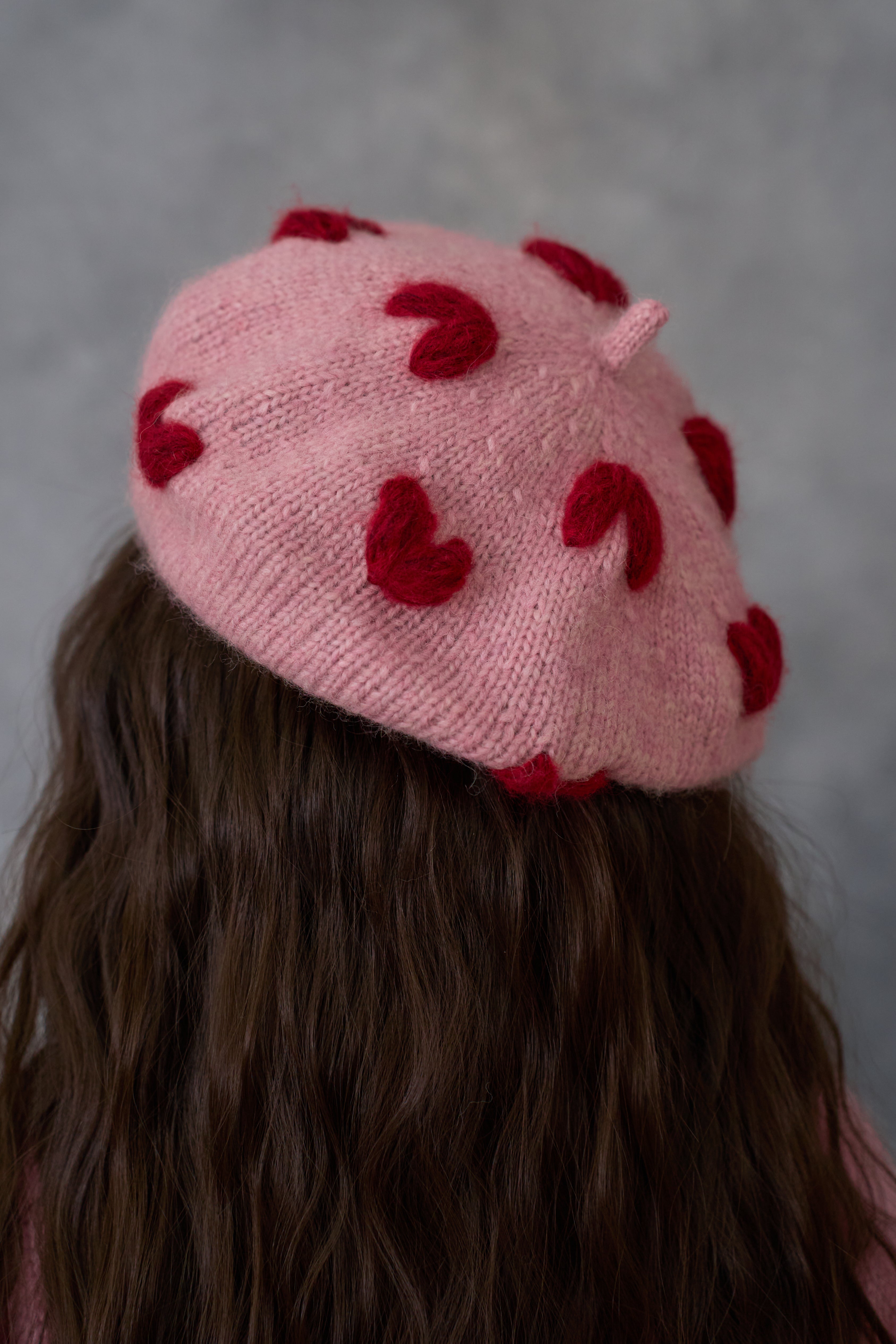 Sweetheart Beret | Powder Pink