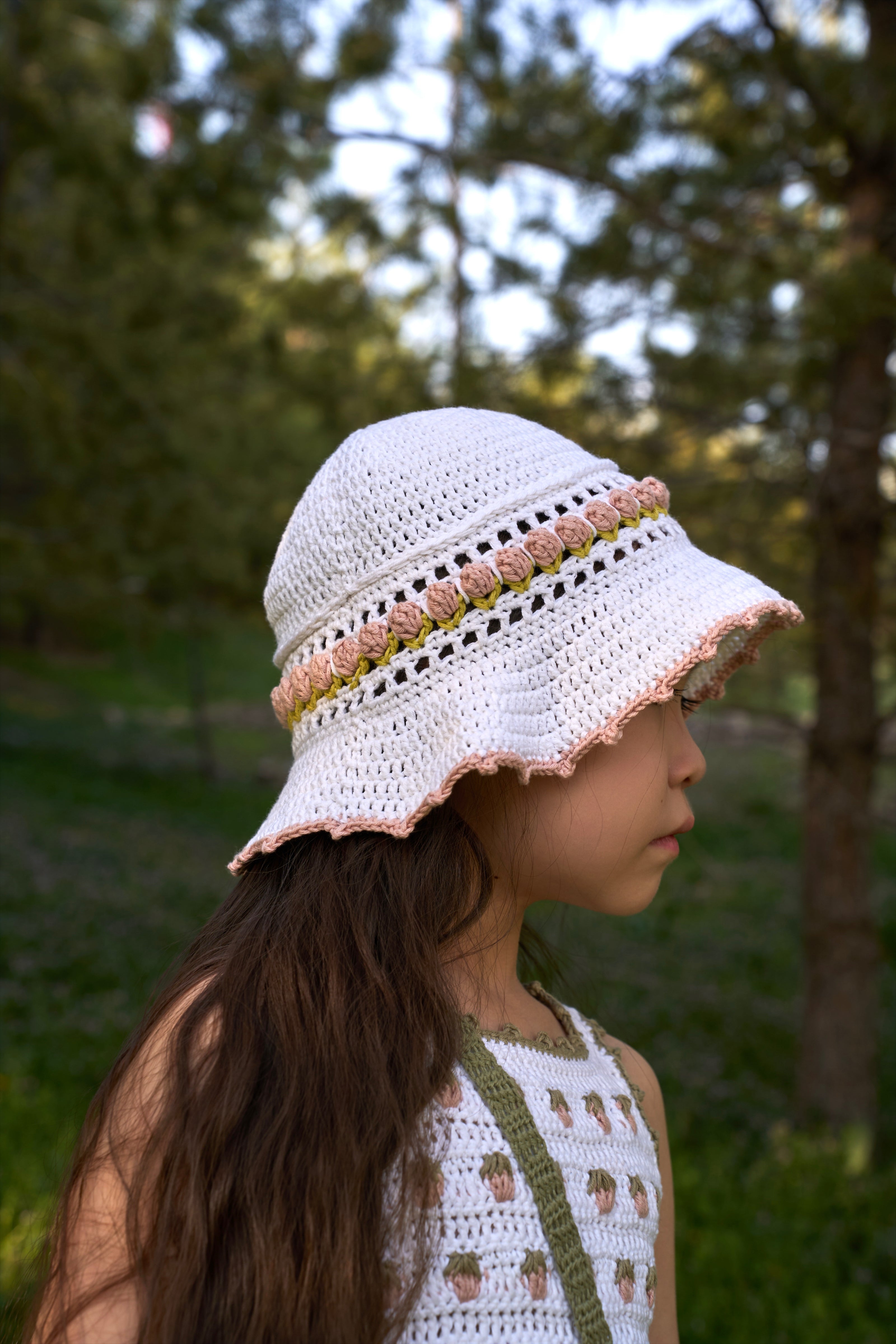 Tulips Hat | off white