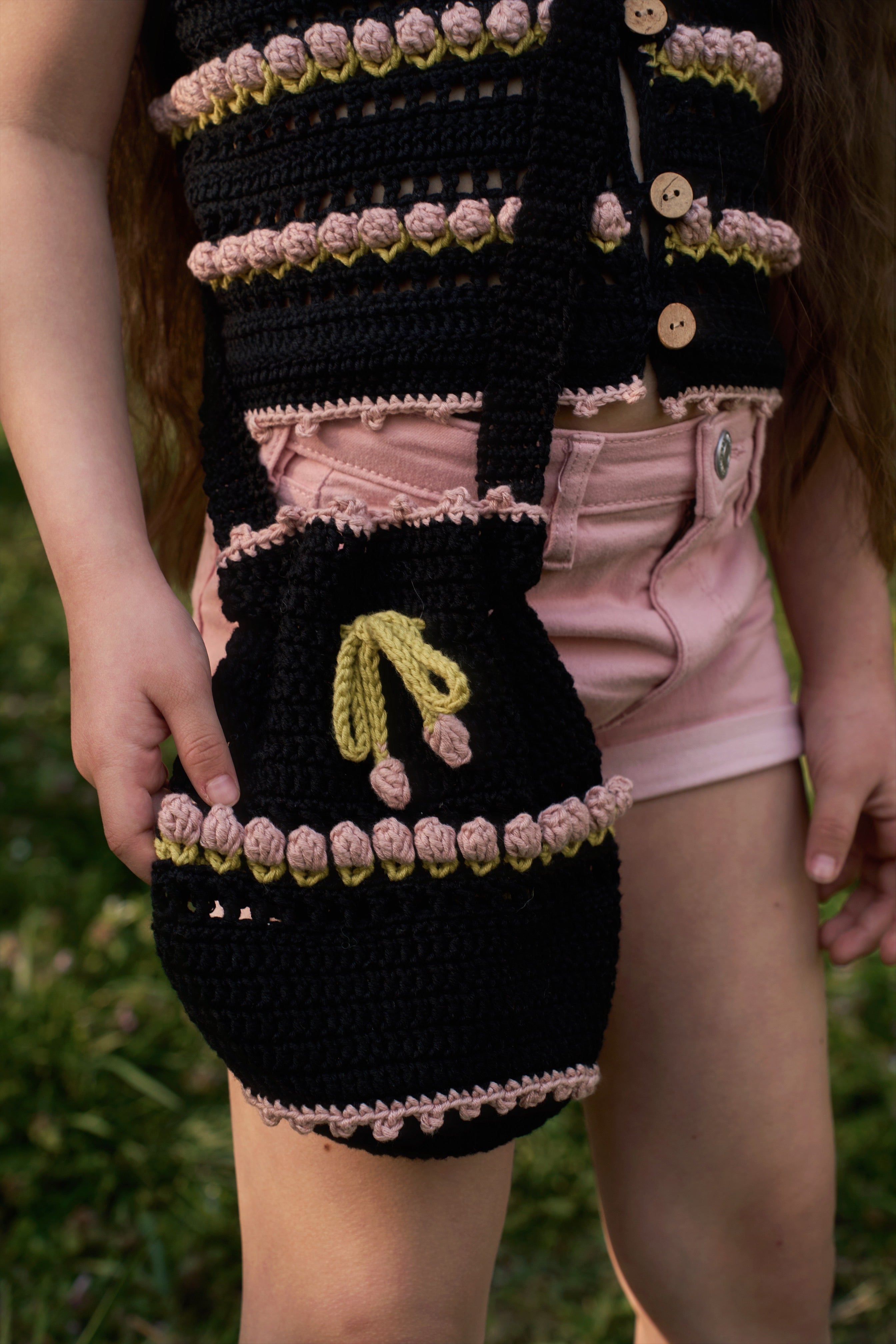 Tulips Bag | Black