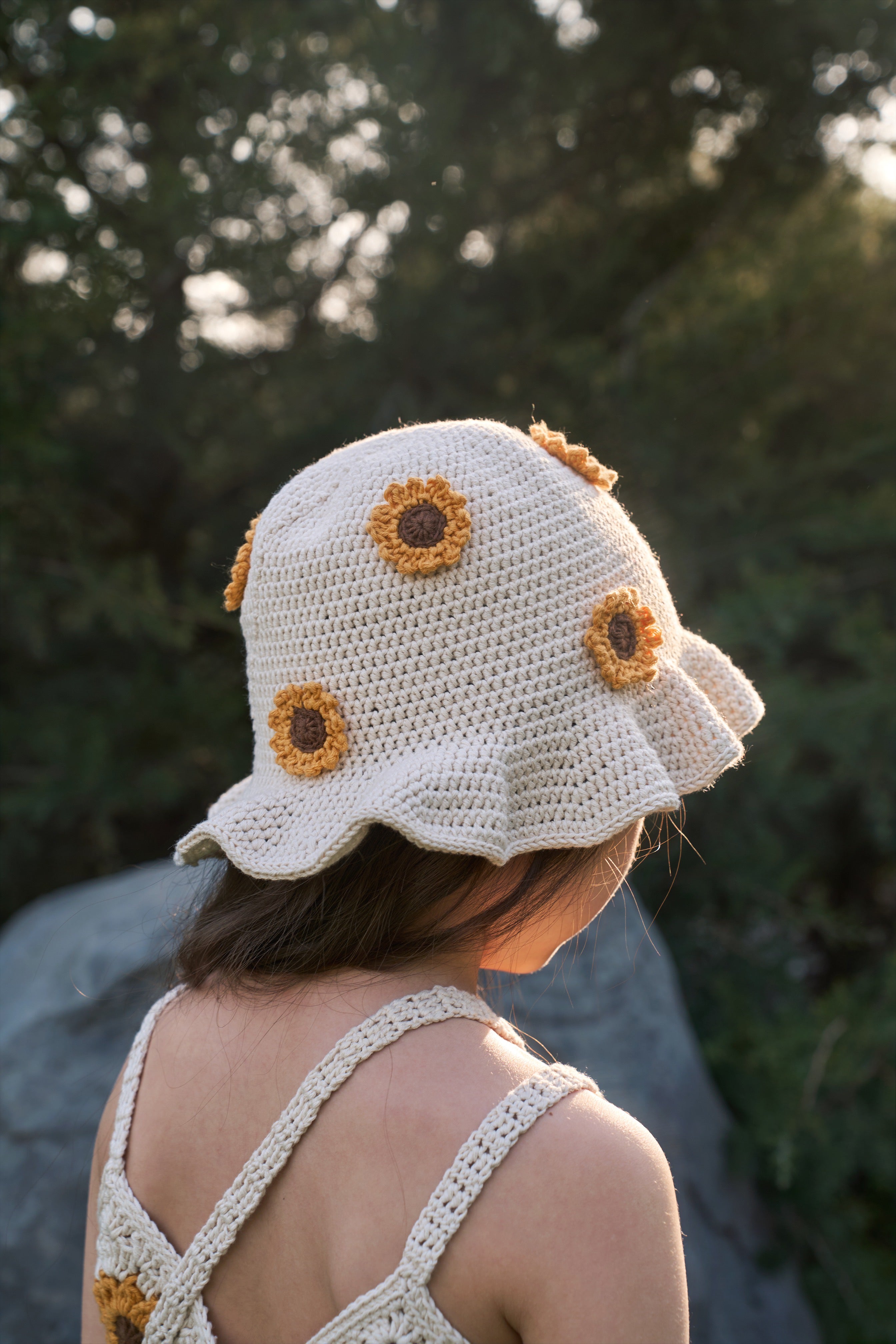 Sunflowers Hat | cream