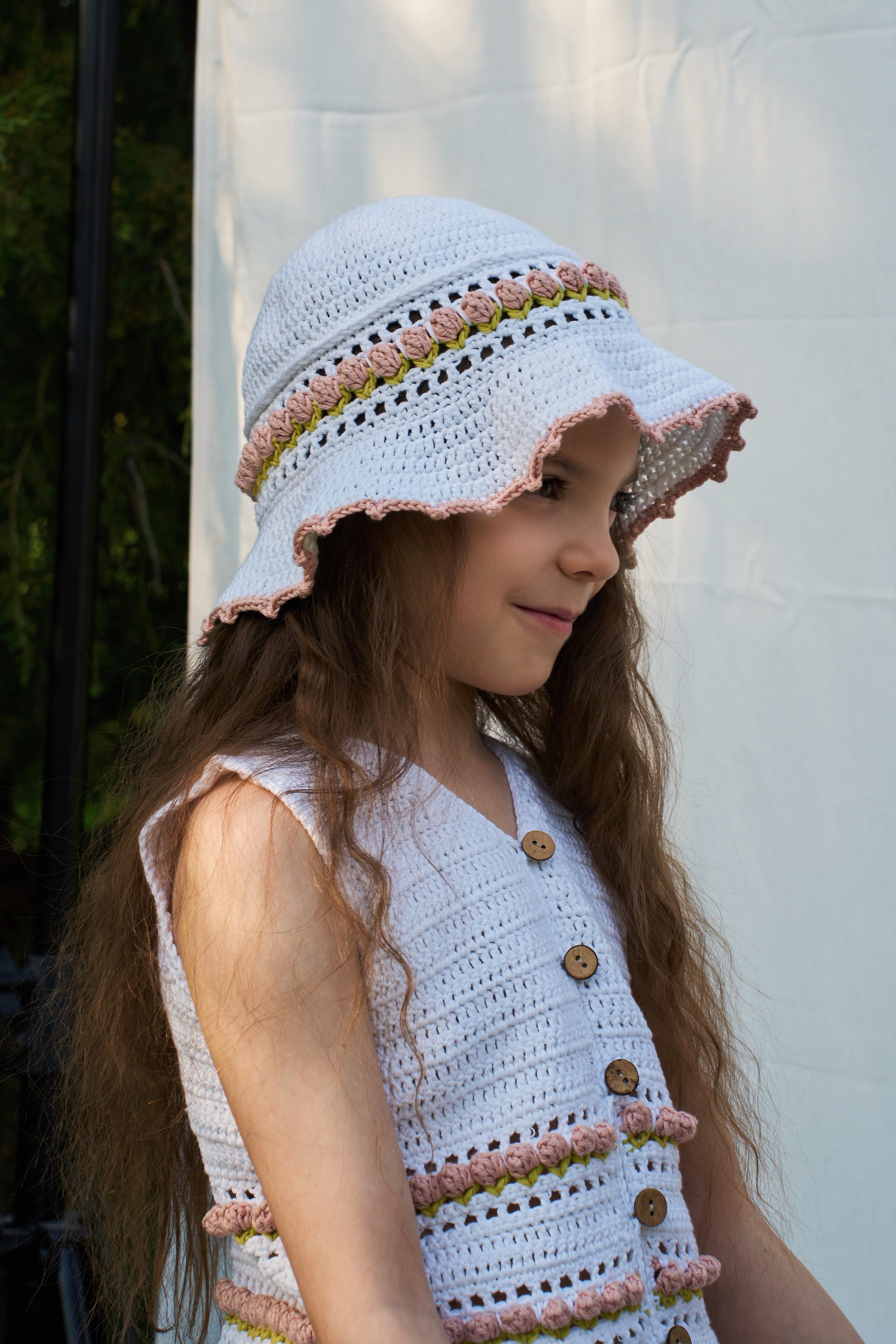 Tulips Hat | off white