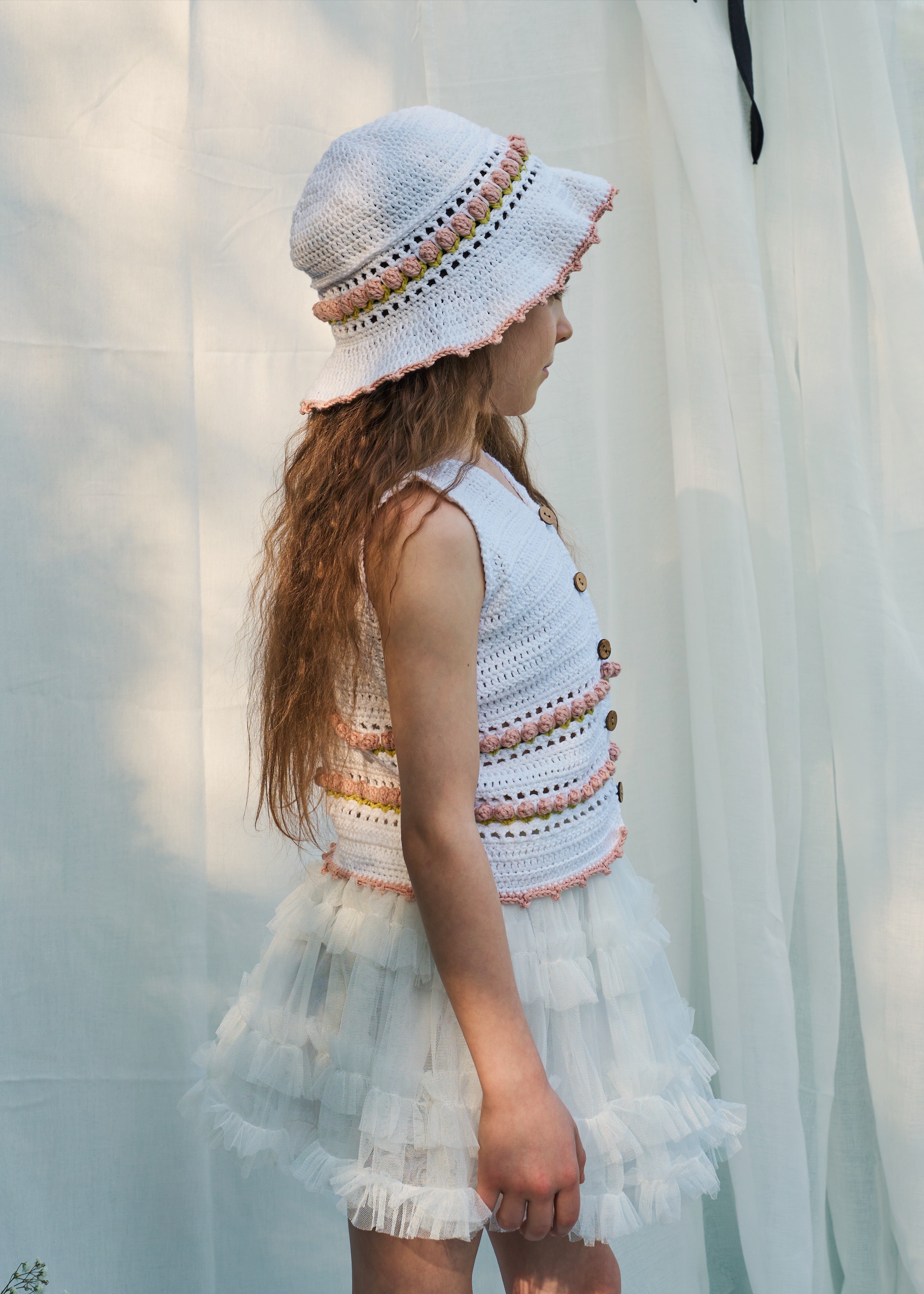 Tulips Hat | off white