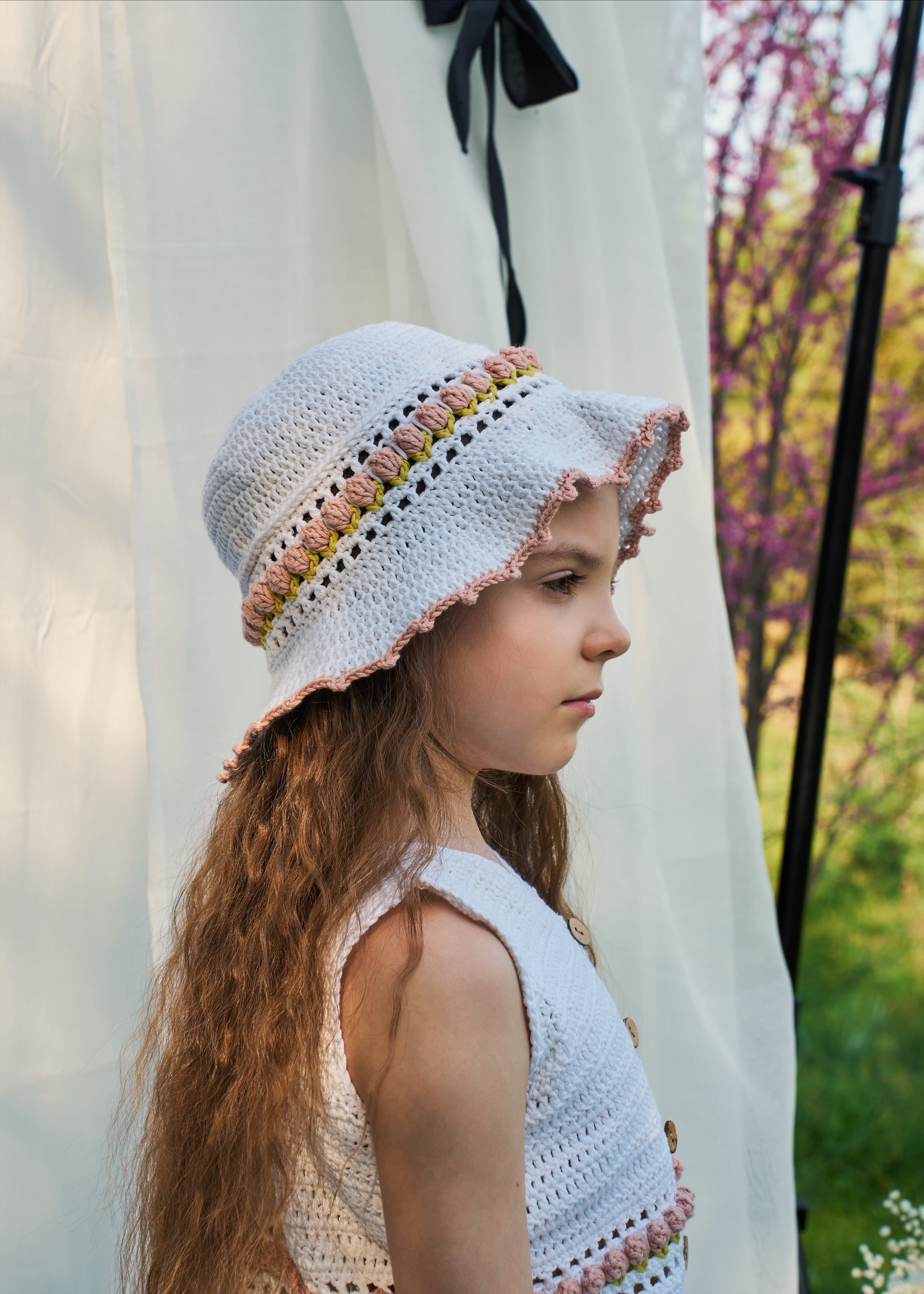 Tulips Hat | off white