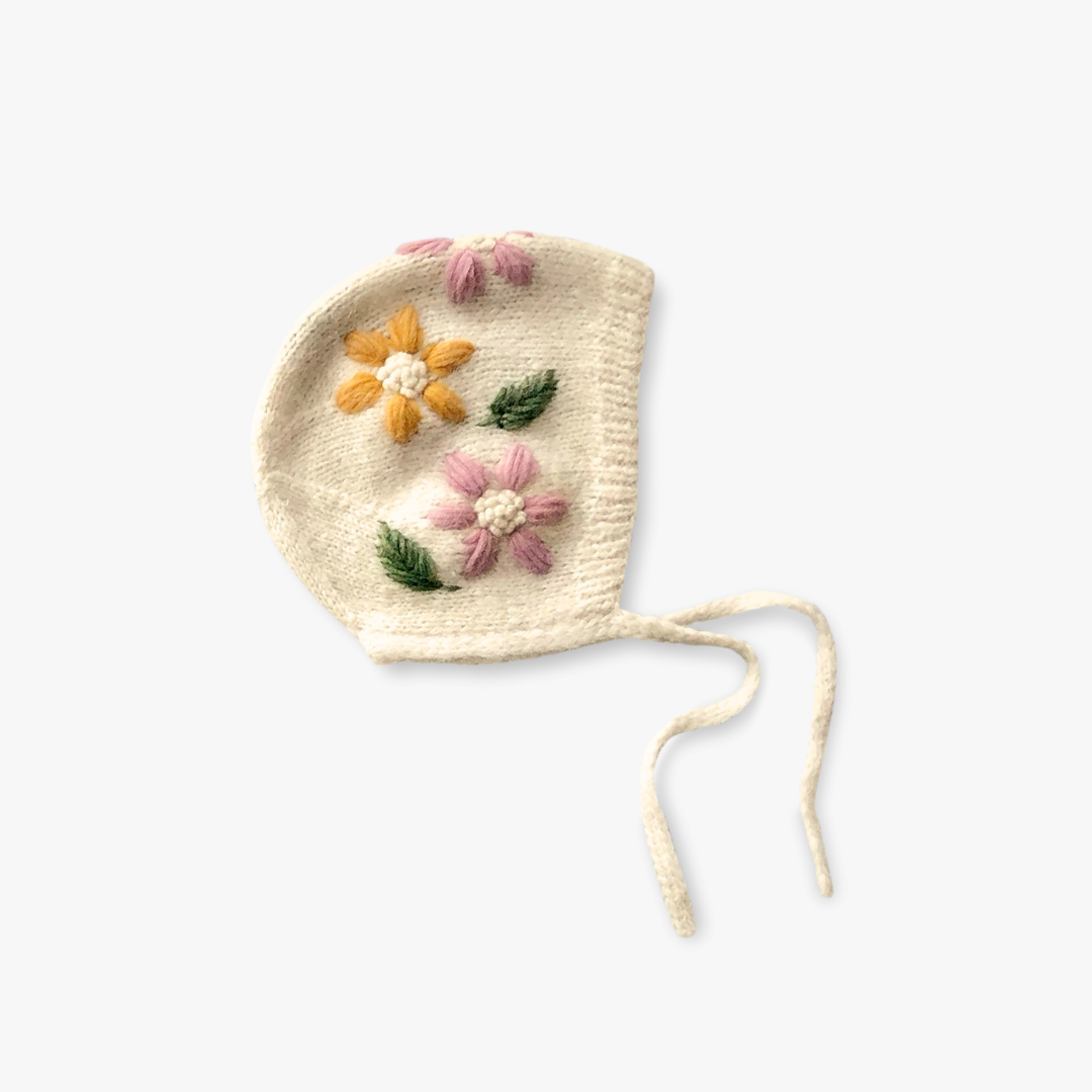 Flower Rain Newborn Set | off white