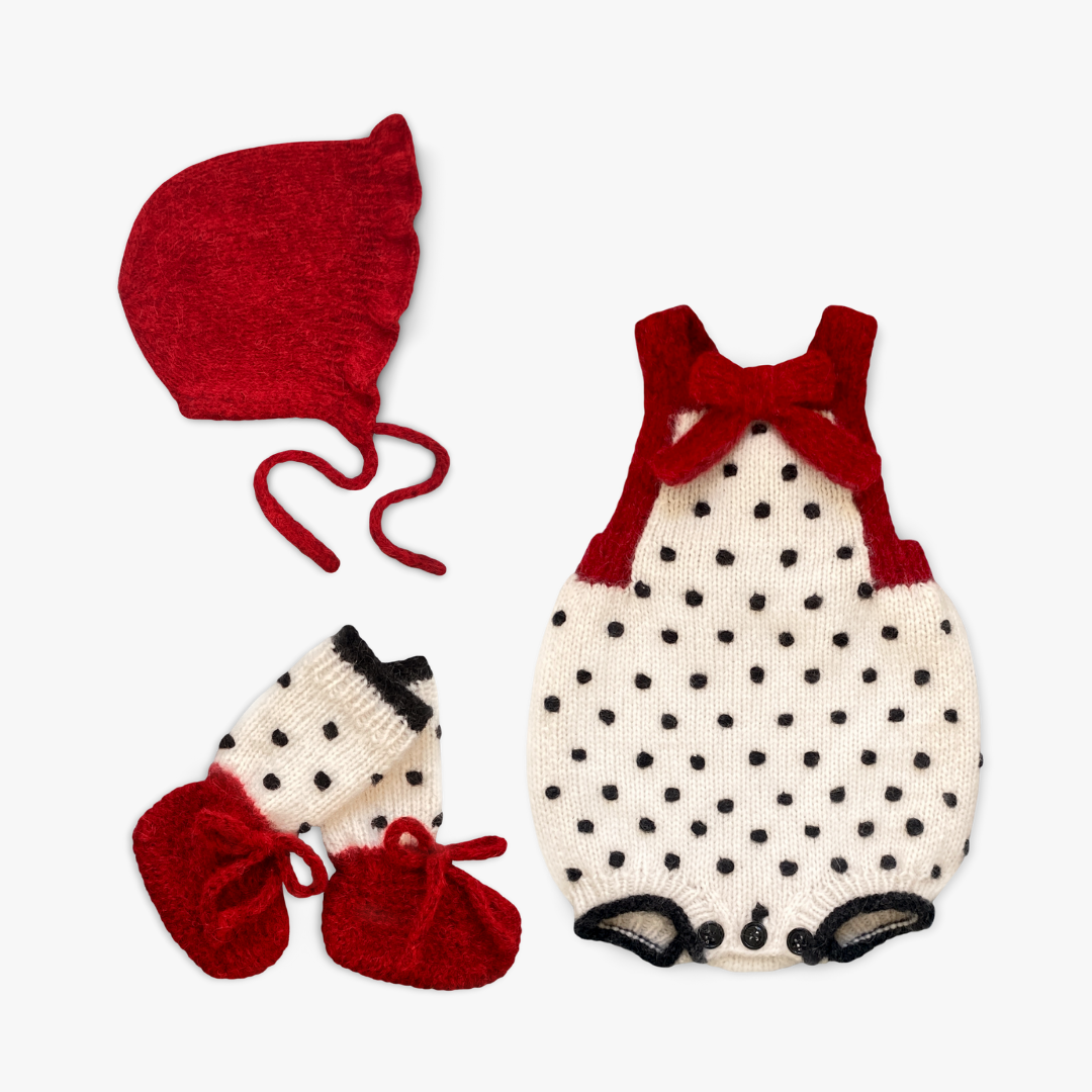 Newborn Amelia Set | Red