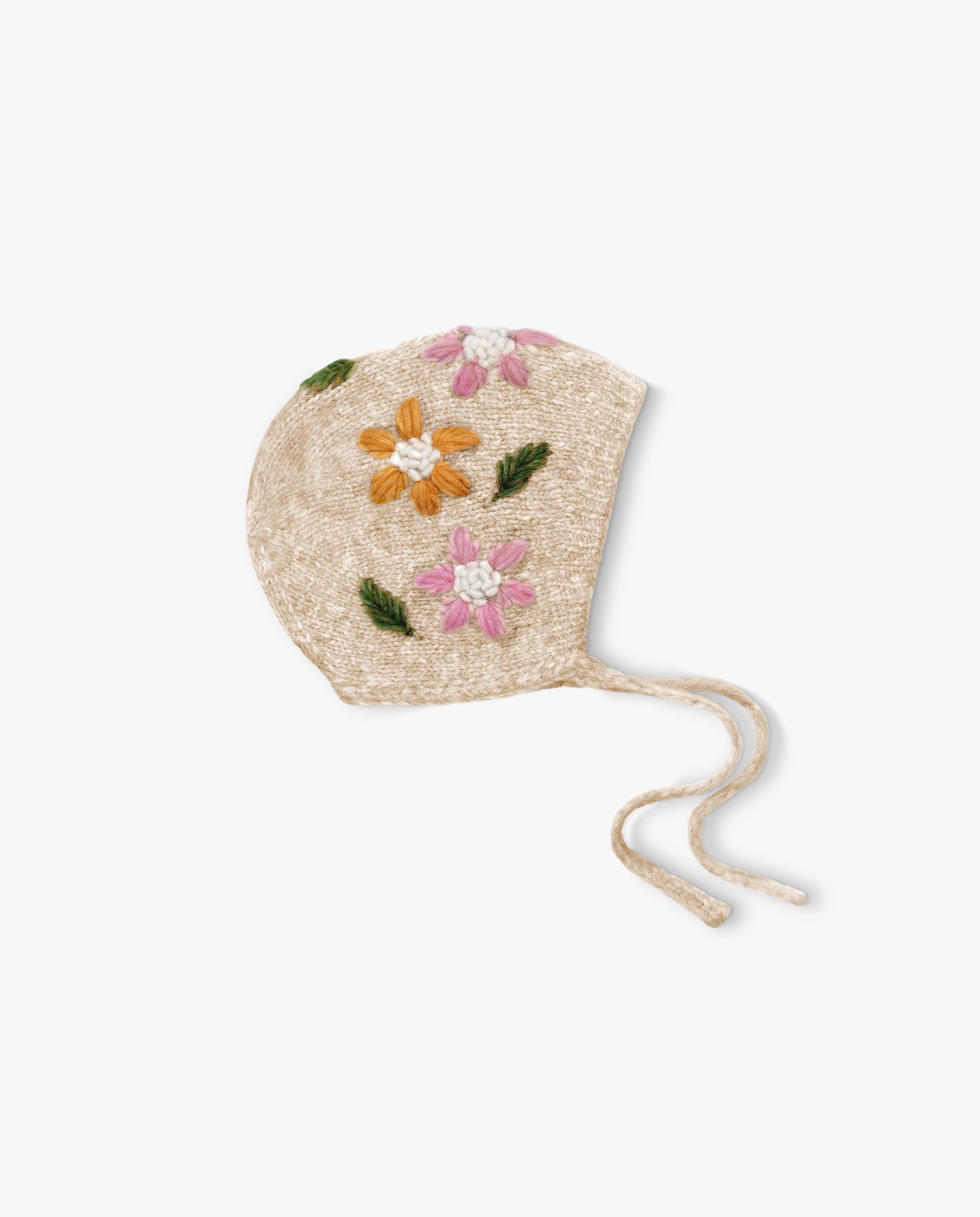 Flower Rain bonnet | Wheat