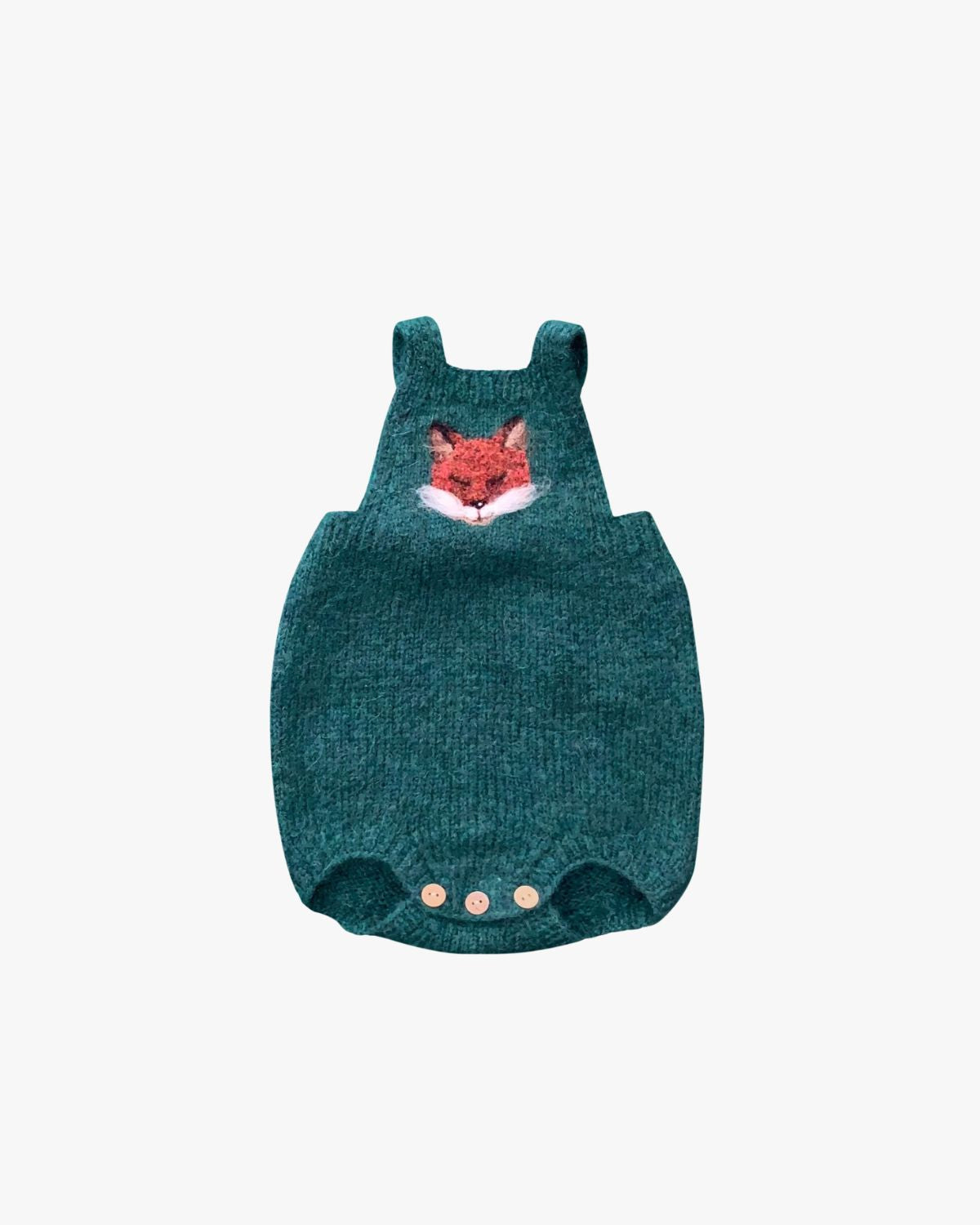Fox romper | Emerald