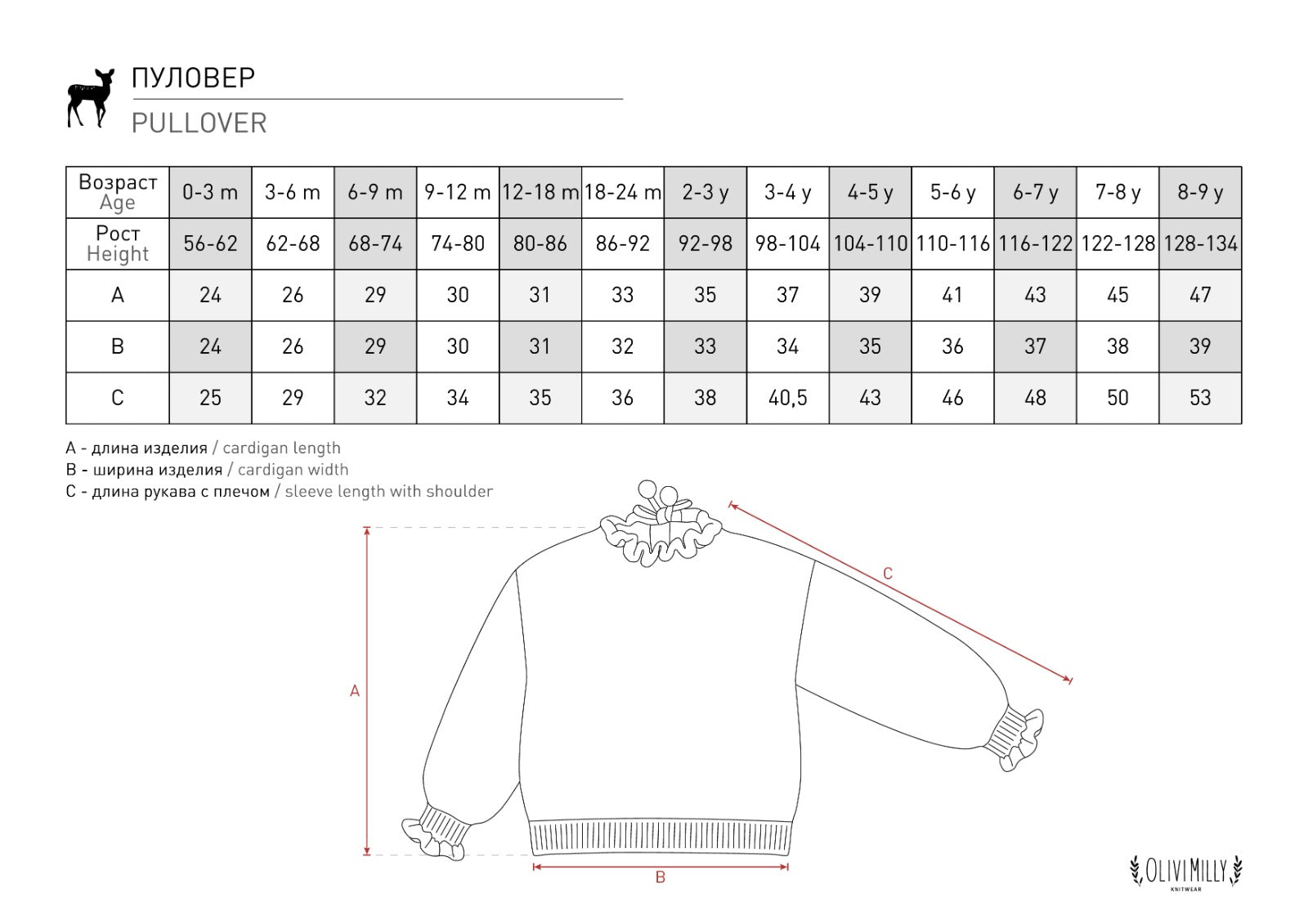 Acorns Pullover | Red-orange