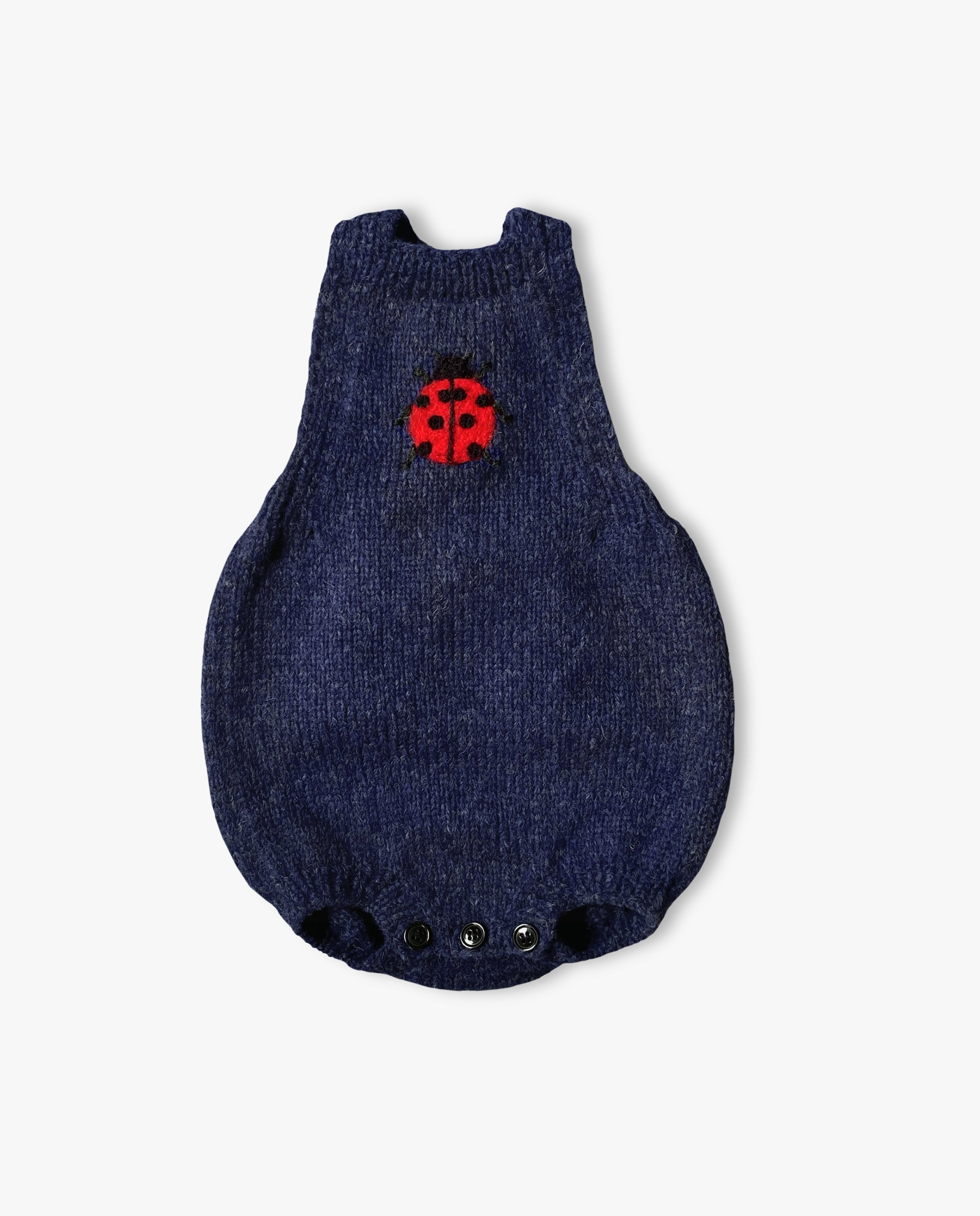 Ladybug romper | Dark blue
