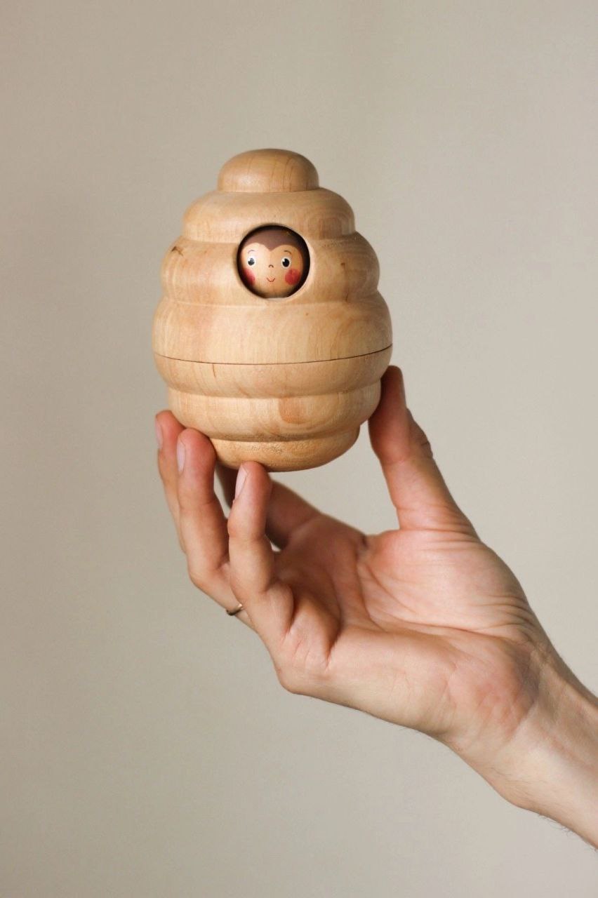 Beehive & Bees | Wooden Toy
