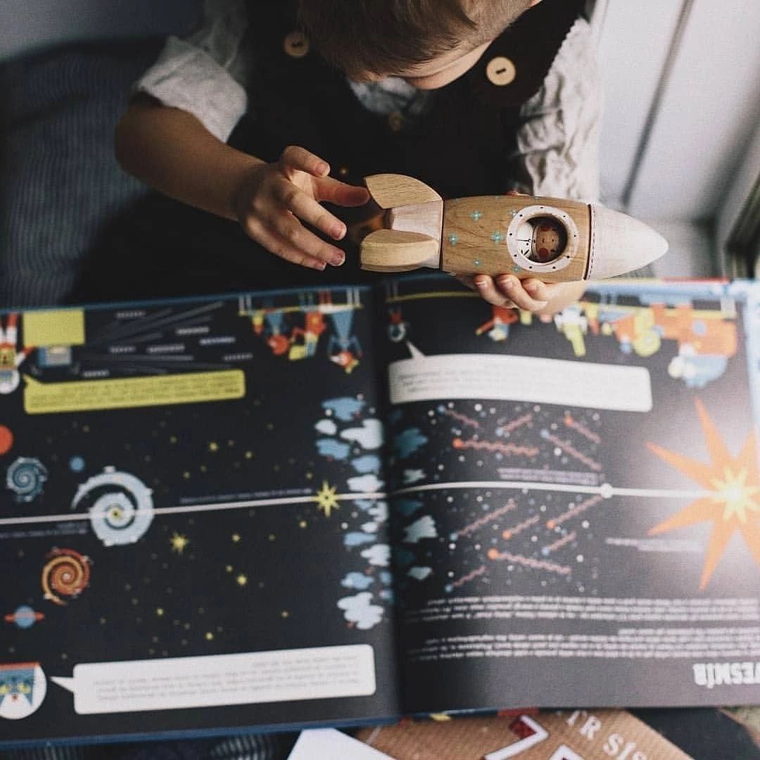 Rocket & Astronaut | Wooden Toy