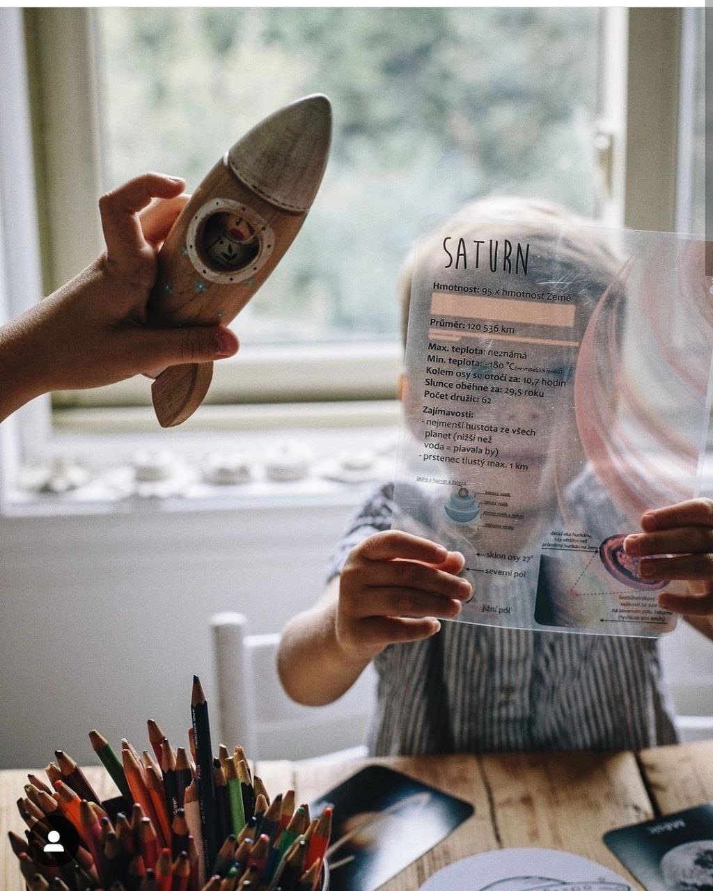 Rocket & Astronaut | Wooden Toy