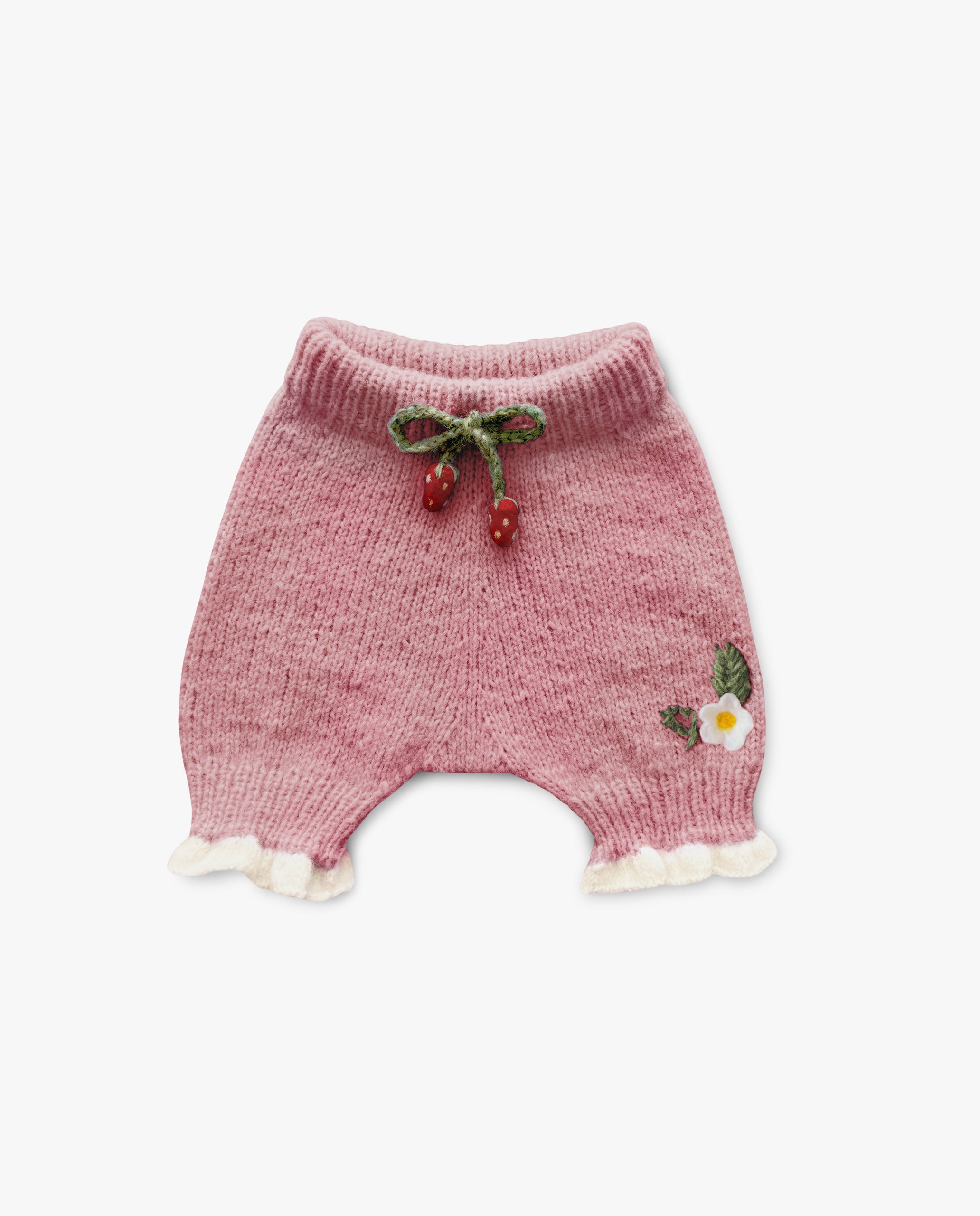 Strawberries Shorts | Powder Pink