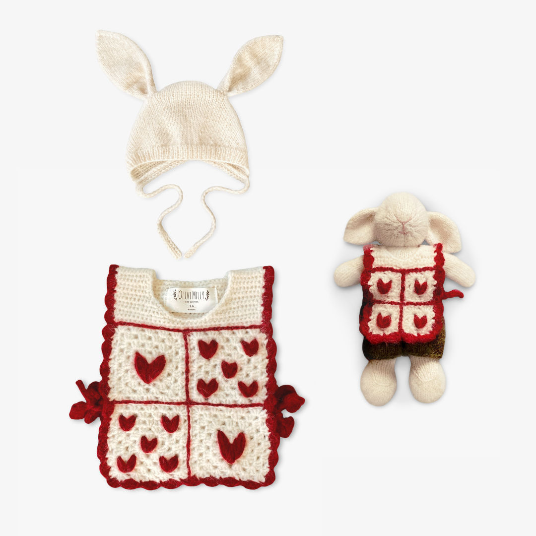 White Rabbit Newborn Set