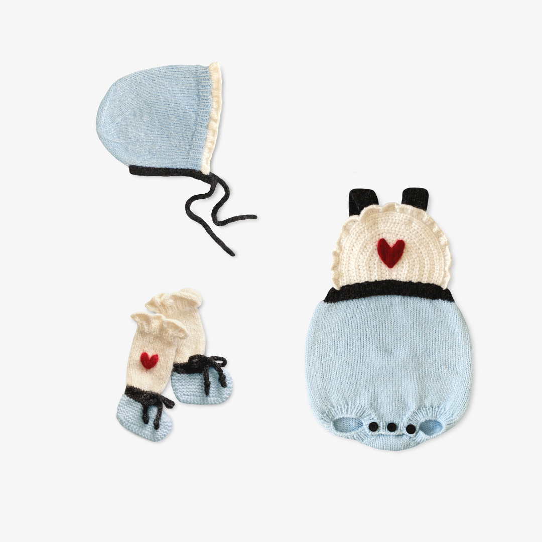 Alice Newborn Set | Blue