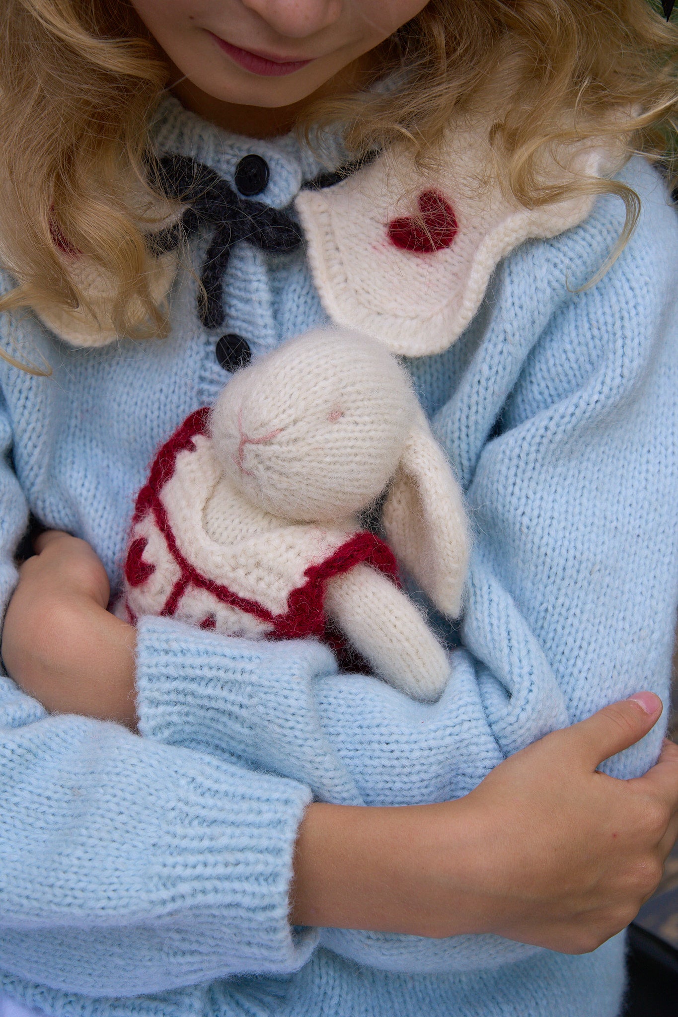 White Rabbit Toy | Knitted Toy