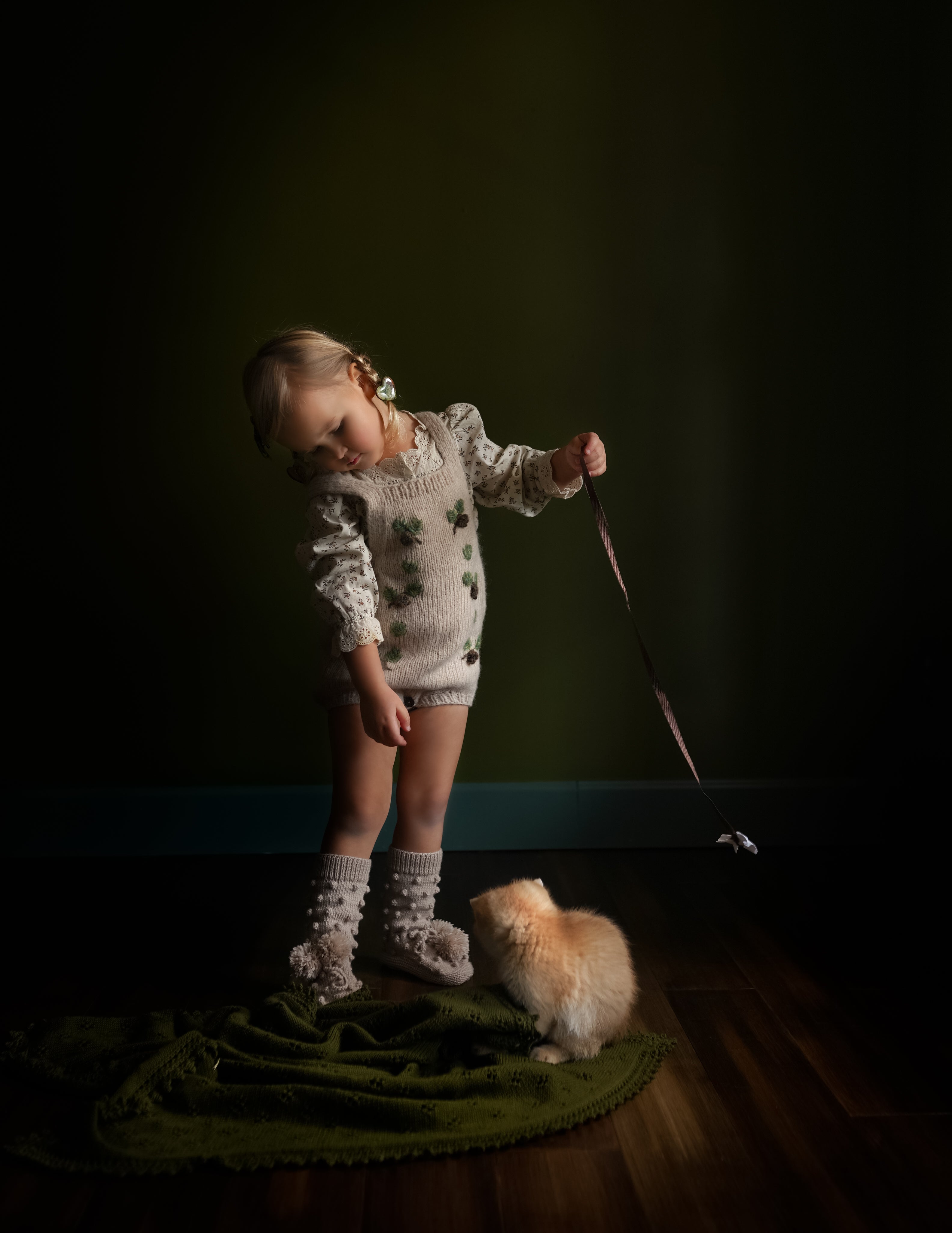 Spruce romper | Wheat