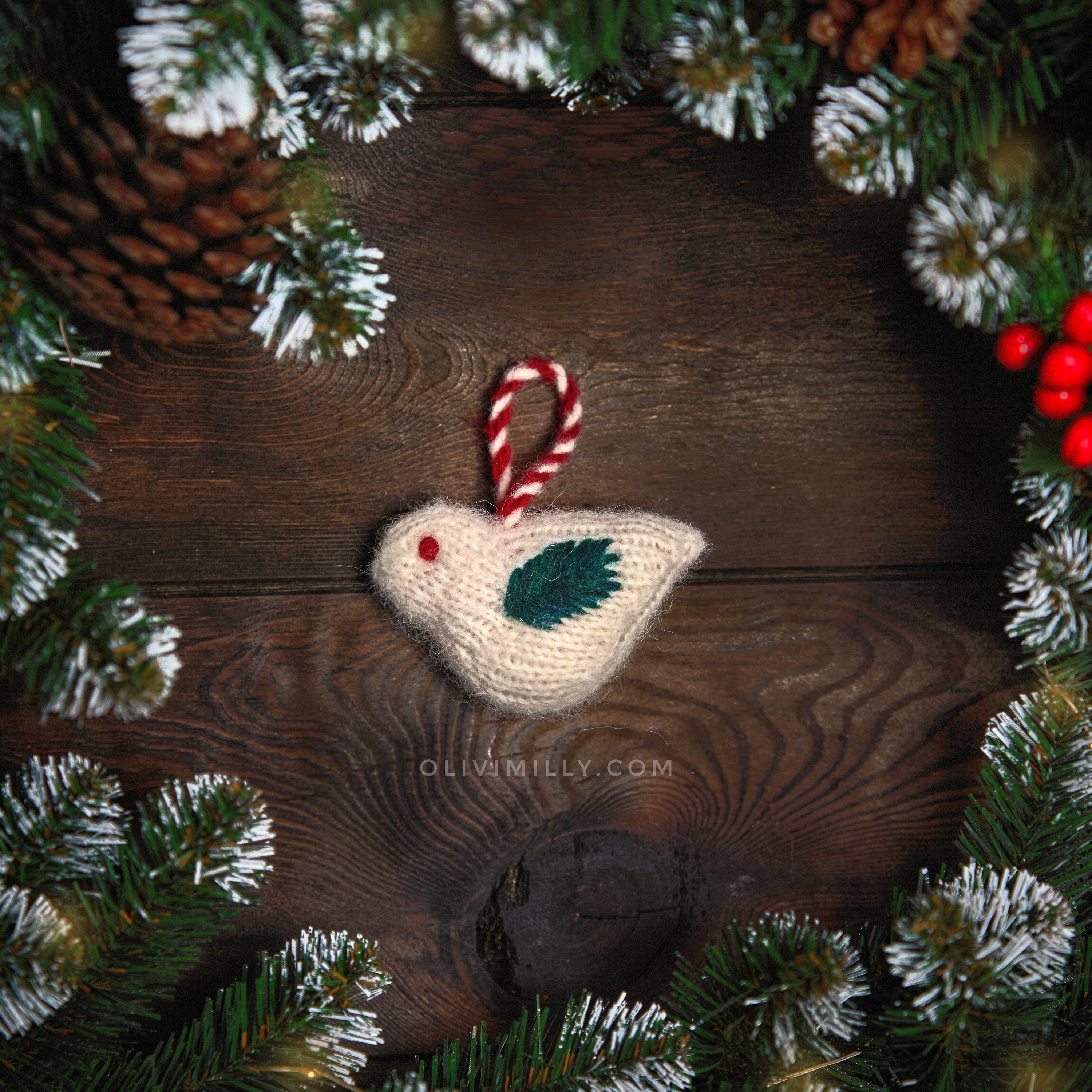 Christmas Bird | Off white