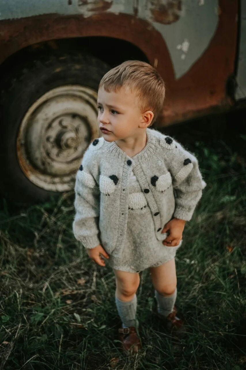 Sheeps cardigan | Light grey