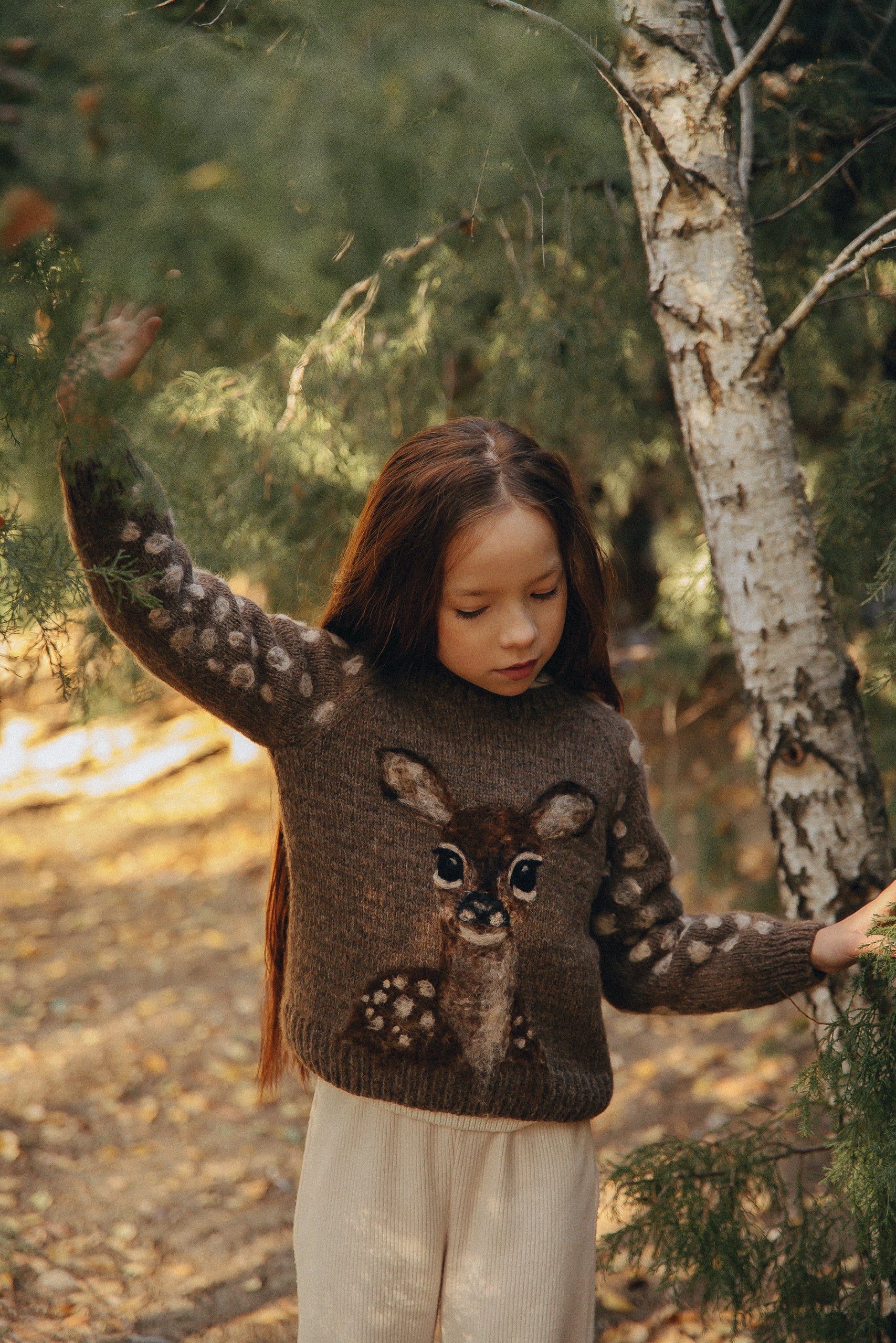 Deer Jumper | Brown