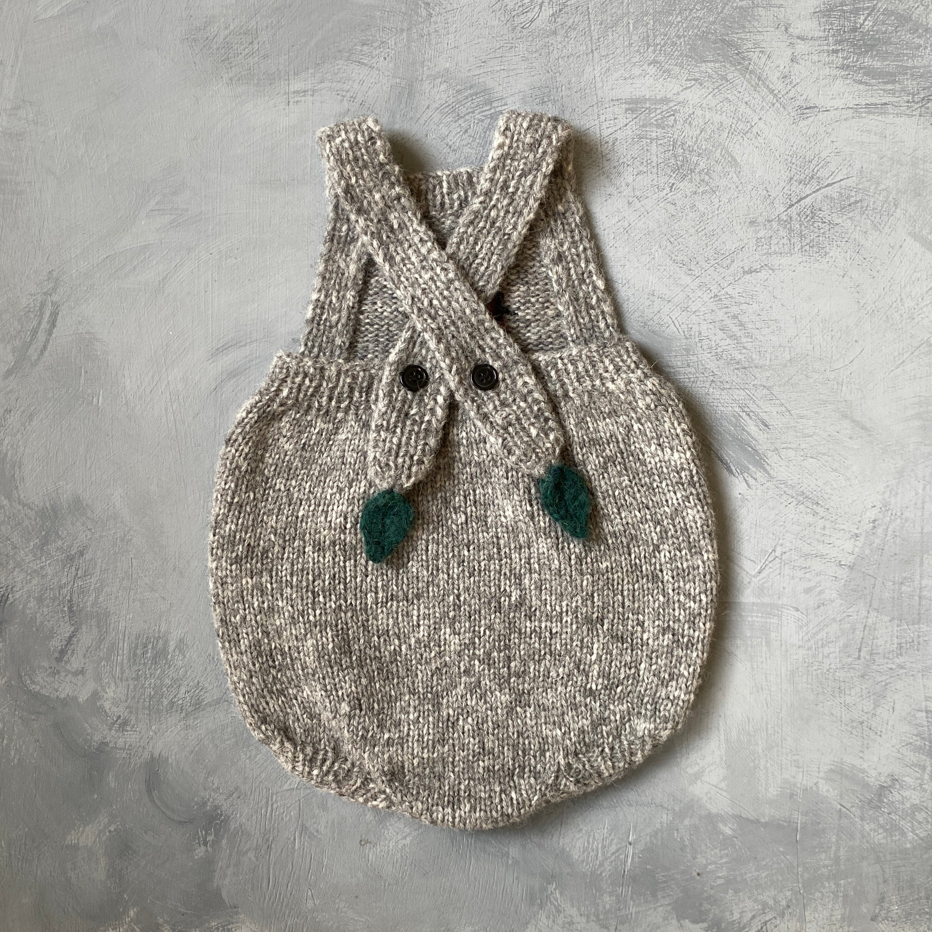 Ladybug romper | Dark Grey
