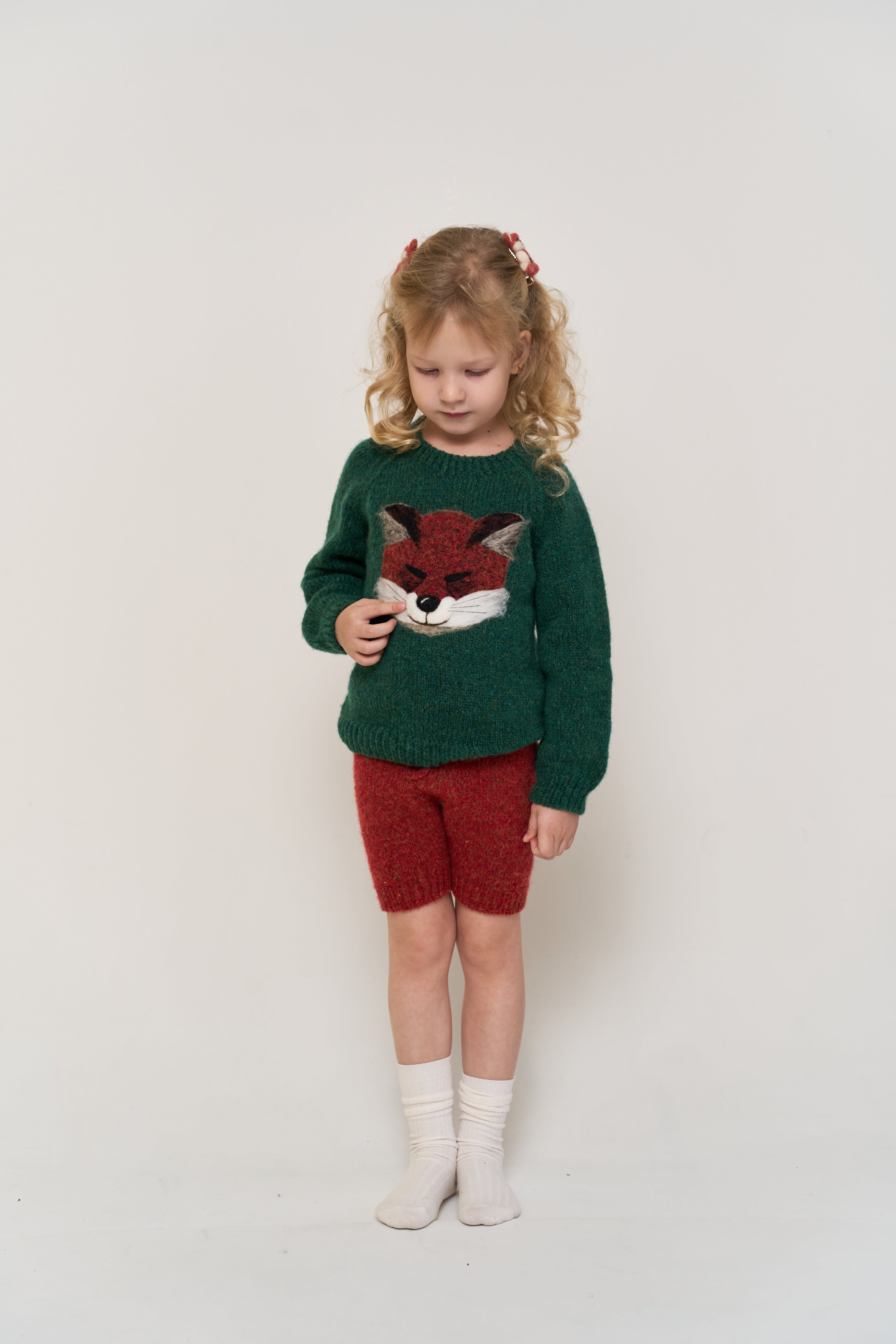 Fox jumper | Emerald