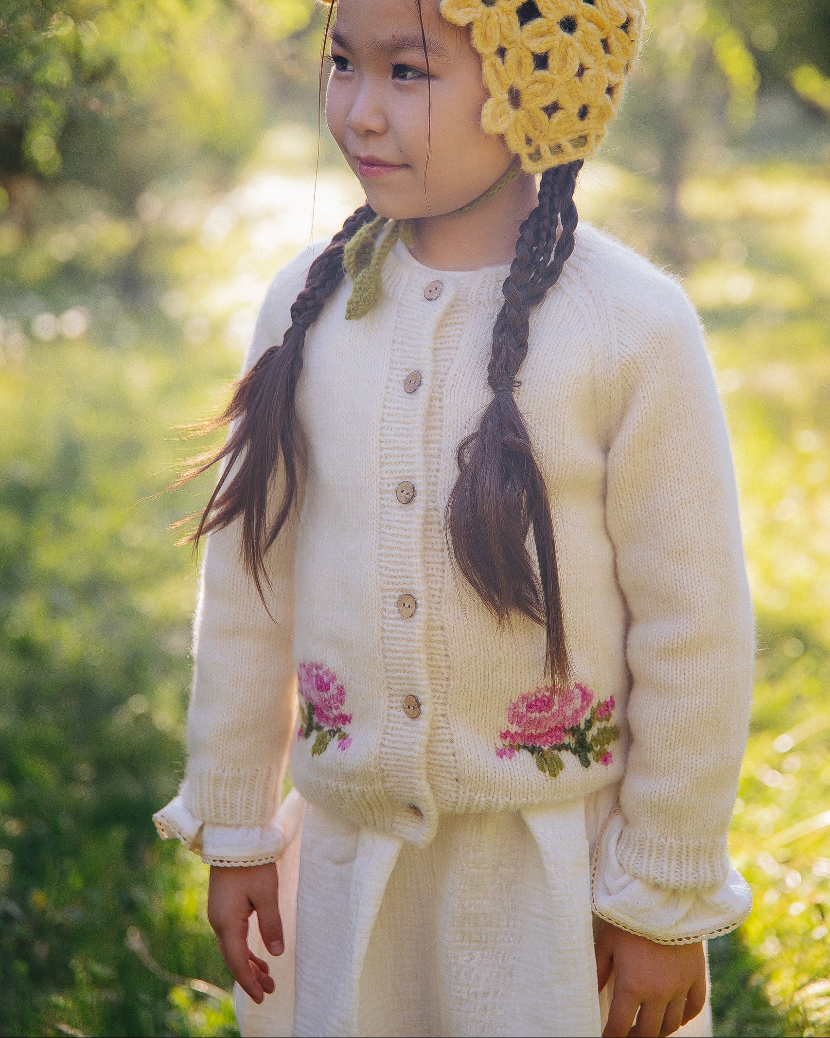 Spring Melody cardigan | Off White