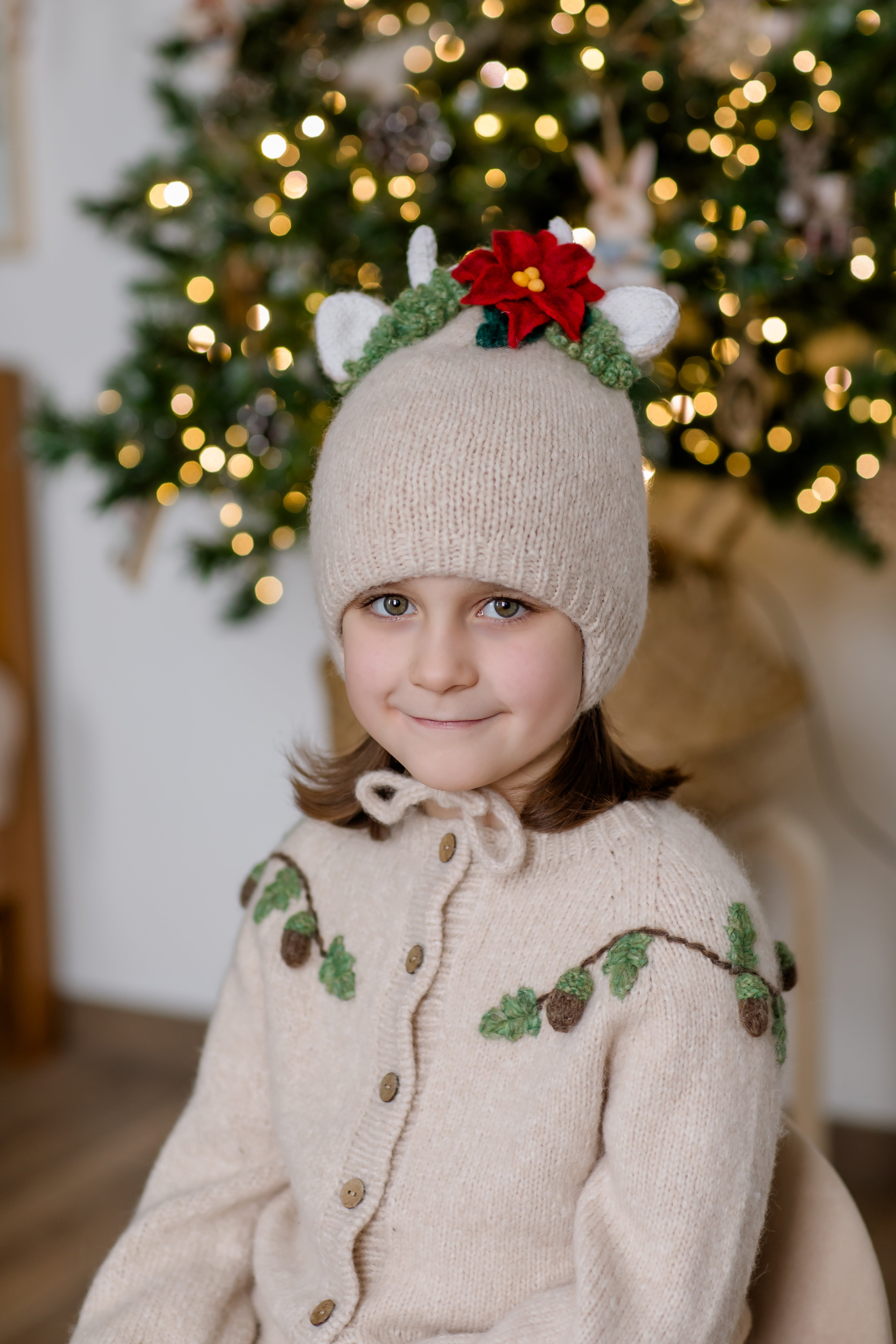 Christmas Hat |wheat| in stock (1-2y)