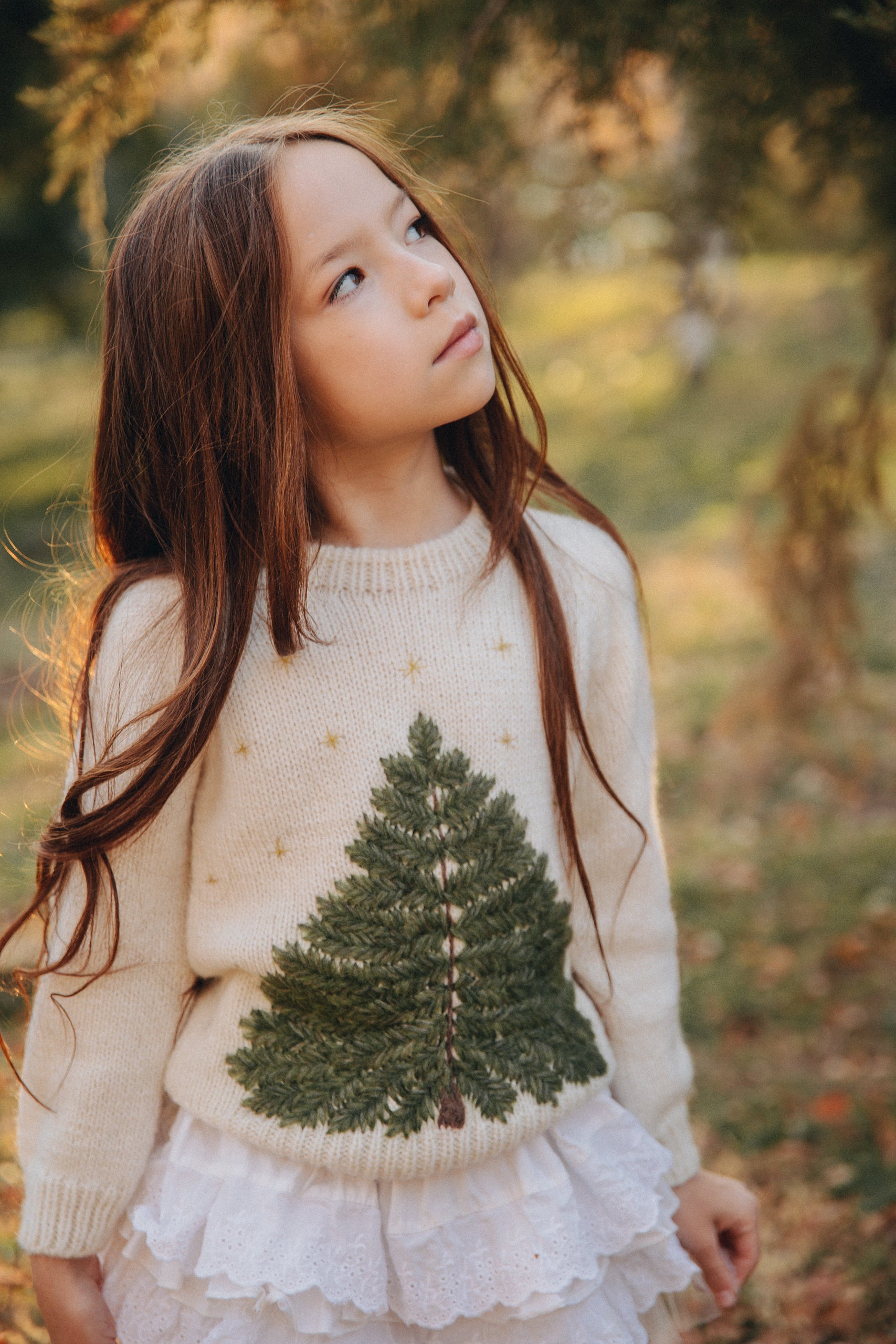 Fir Tree Jumper |Off White